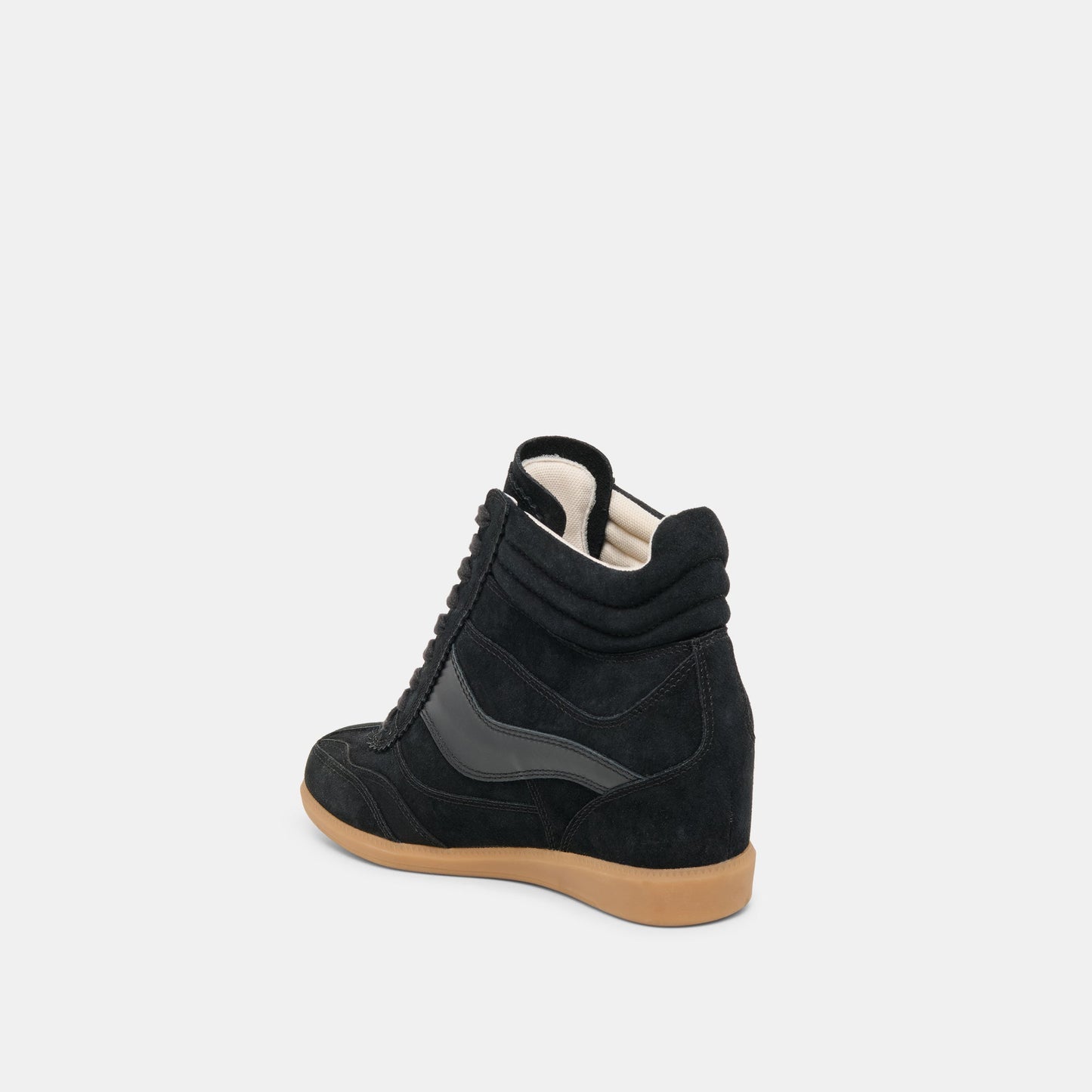 Issac Onyx Suede Sneakers
