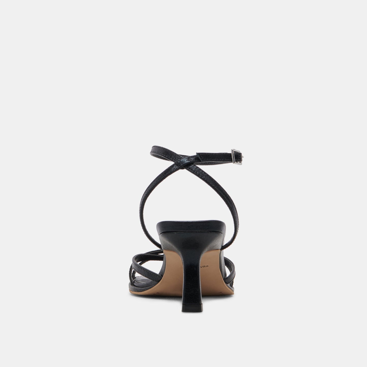 Manji Wide Midnight Patent Leather Heels