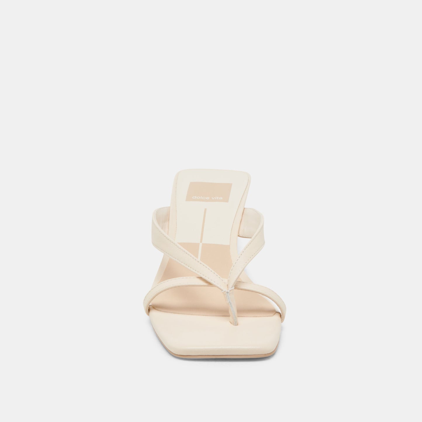 Brevel Wide Bone Leather Heels