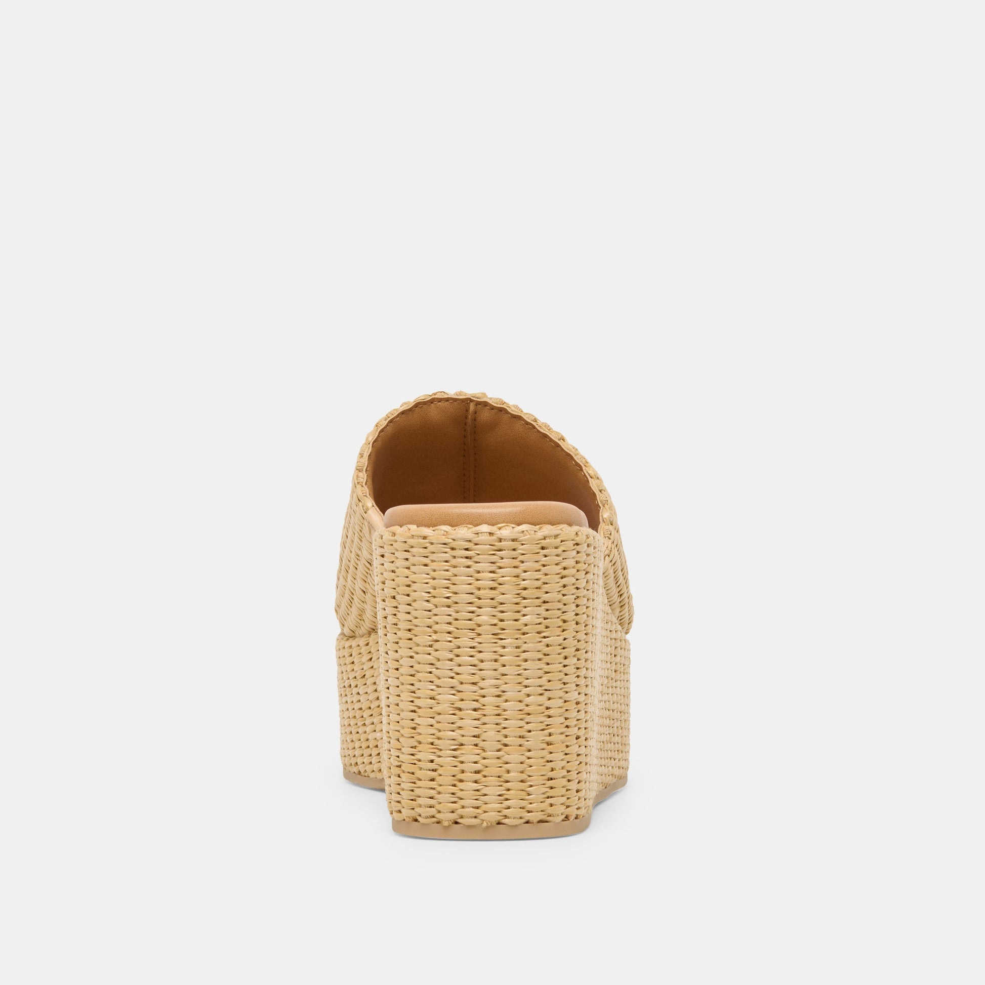 Joclyn Wide Lt Natural Raffia Wedges