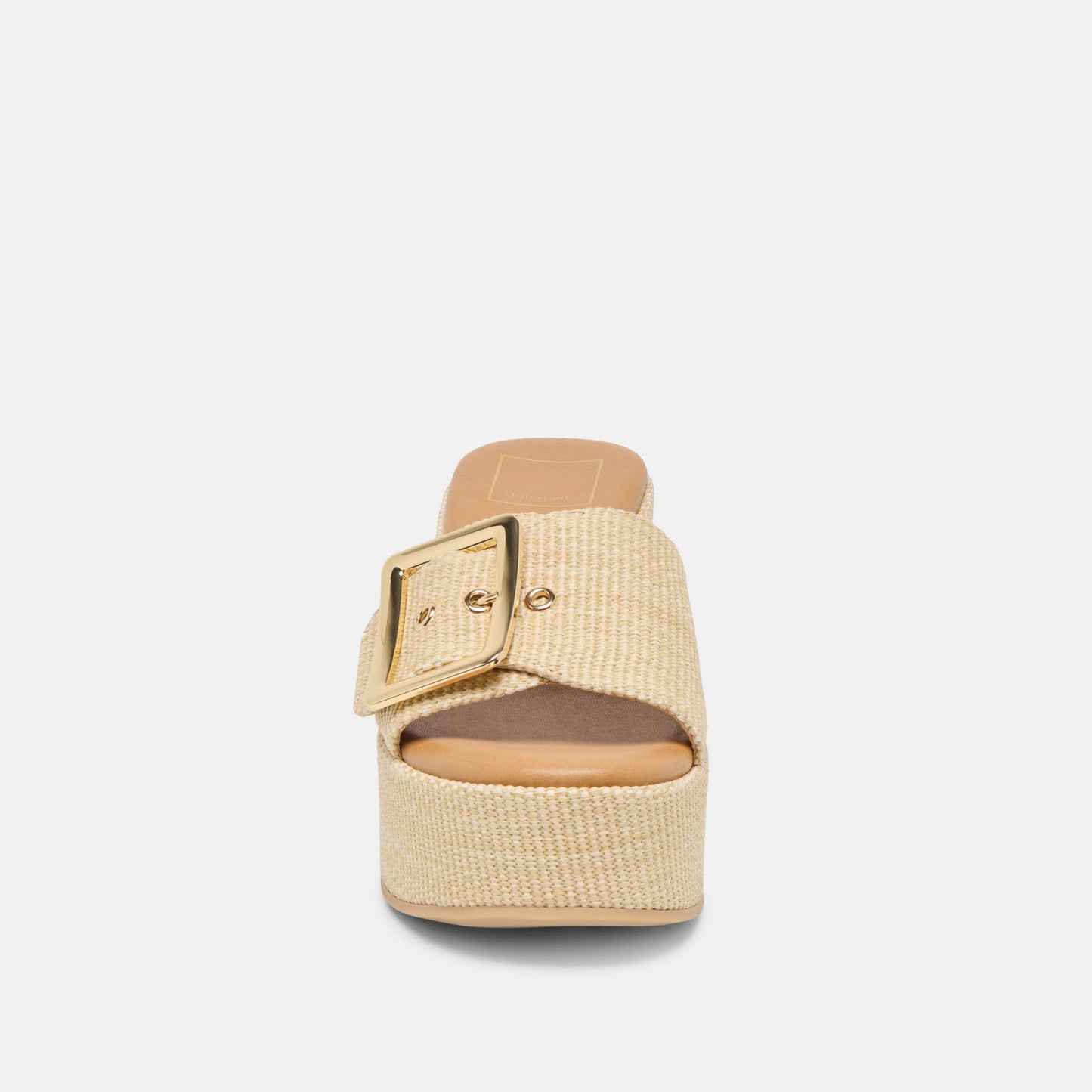 Jilian Wide Lt Natural Raffia Wedges