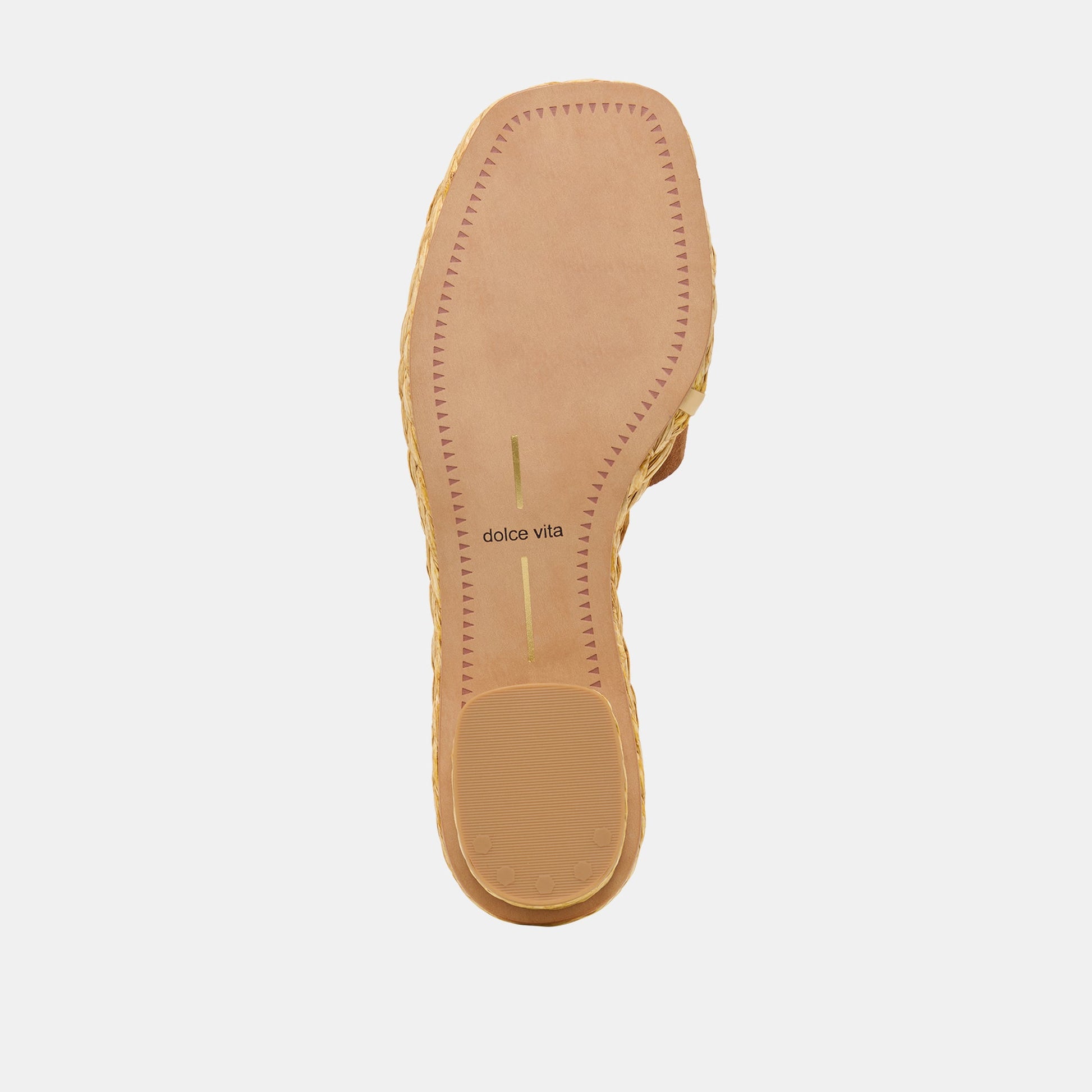 Dixi Wide Brown Suede Sandals