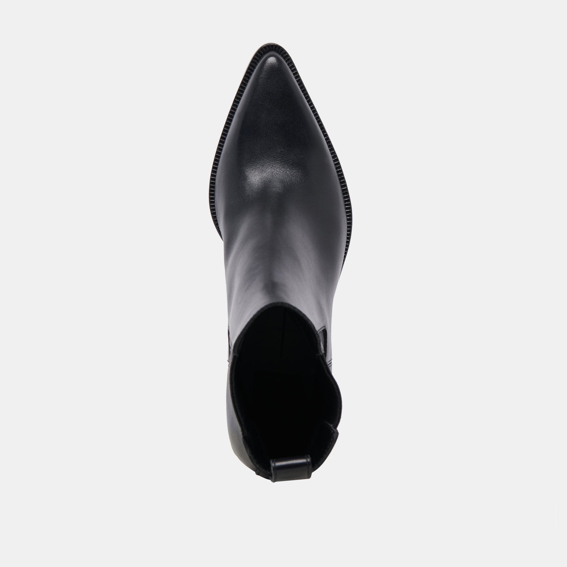 SHADIE H2O WIDE BOOTIES BLACK LEATHER
 – Dolce Vita