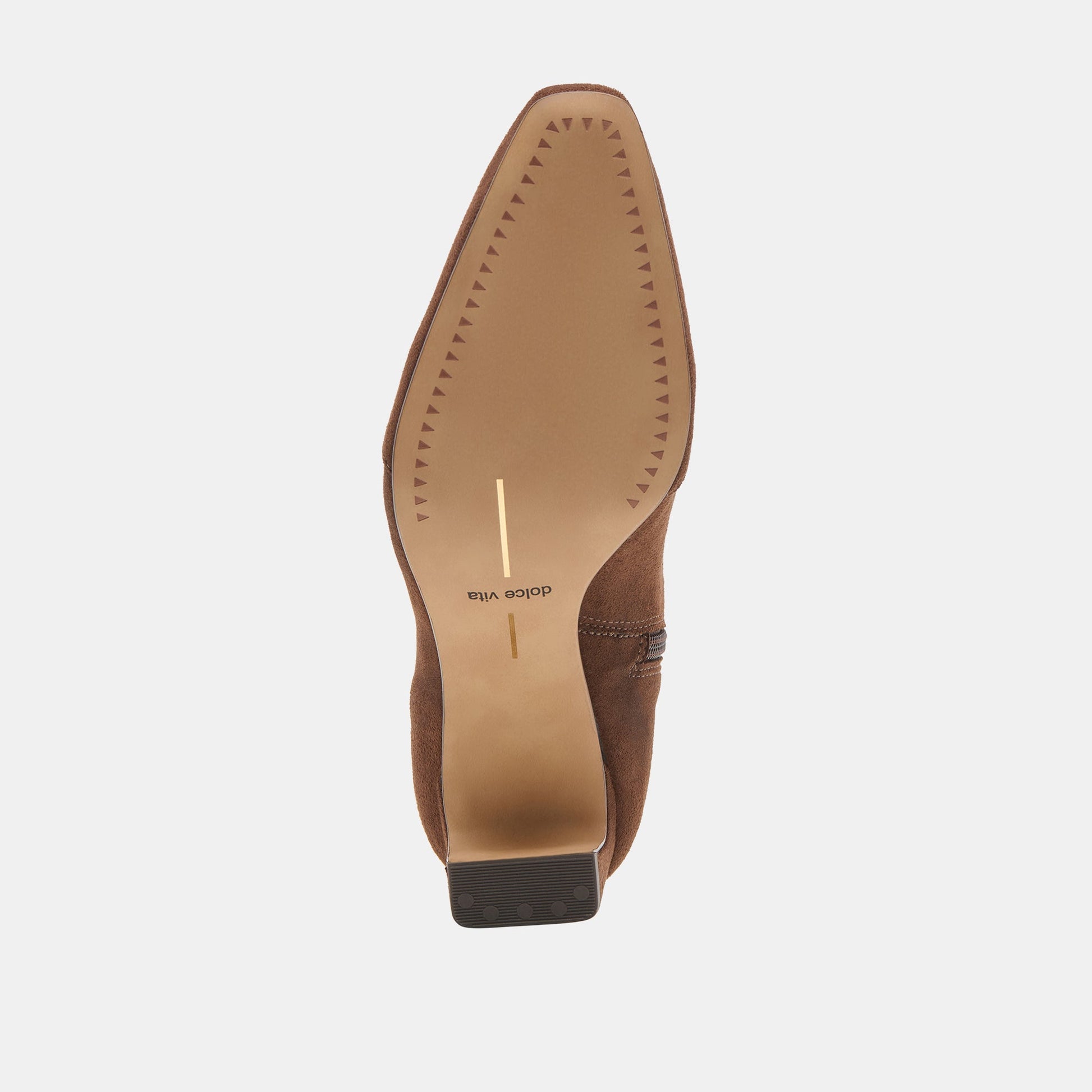 Anika Wide Dk Brown Stella Suede Boots