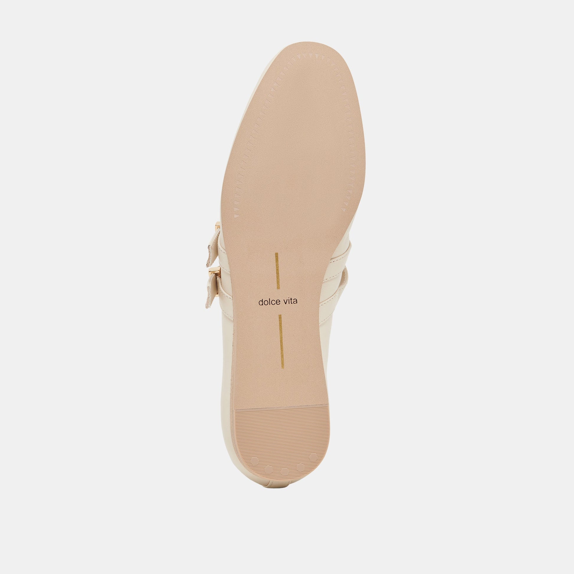 BAYLEE WIDE BALLET FLATS IVORY LEATHER
 – Dolce Vita