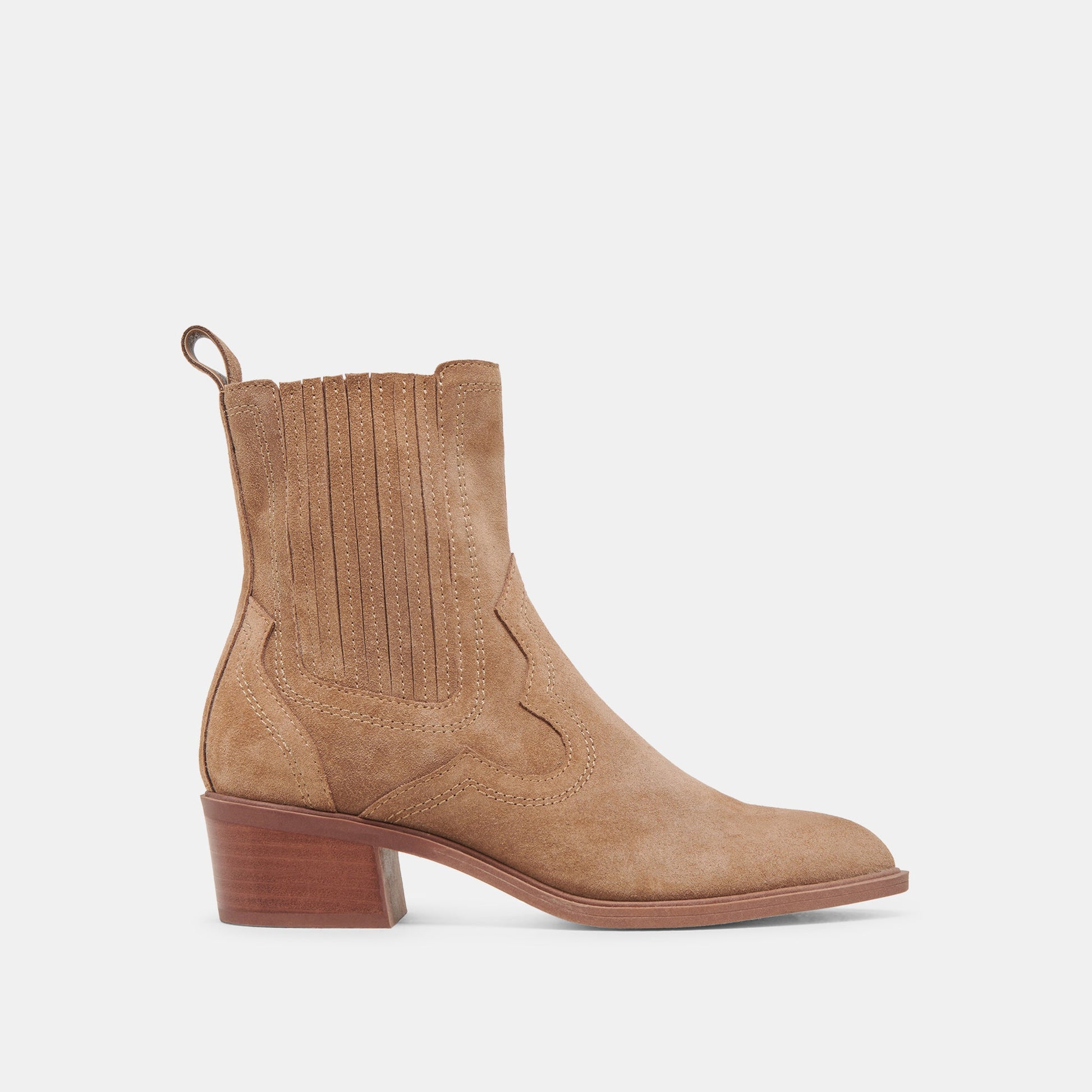 BRYLEE H2O WIDE BOOTIES MUSHROOM SUEDE
 – Dolce Vita