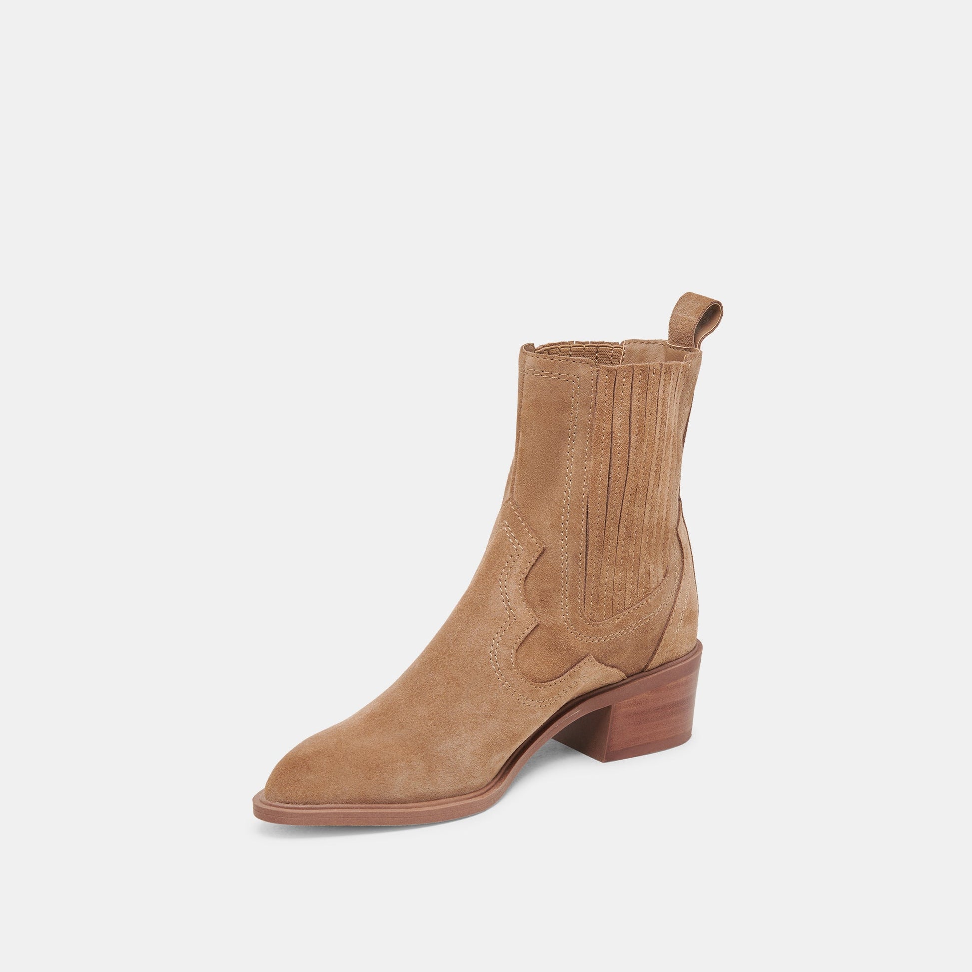 BRYLEE H2O WIDE BOOTIES MUSHROOM SUEDE
 – Dolce Vita