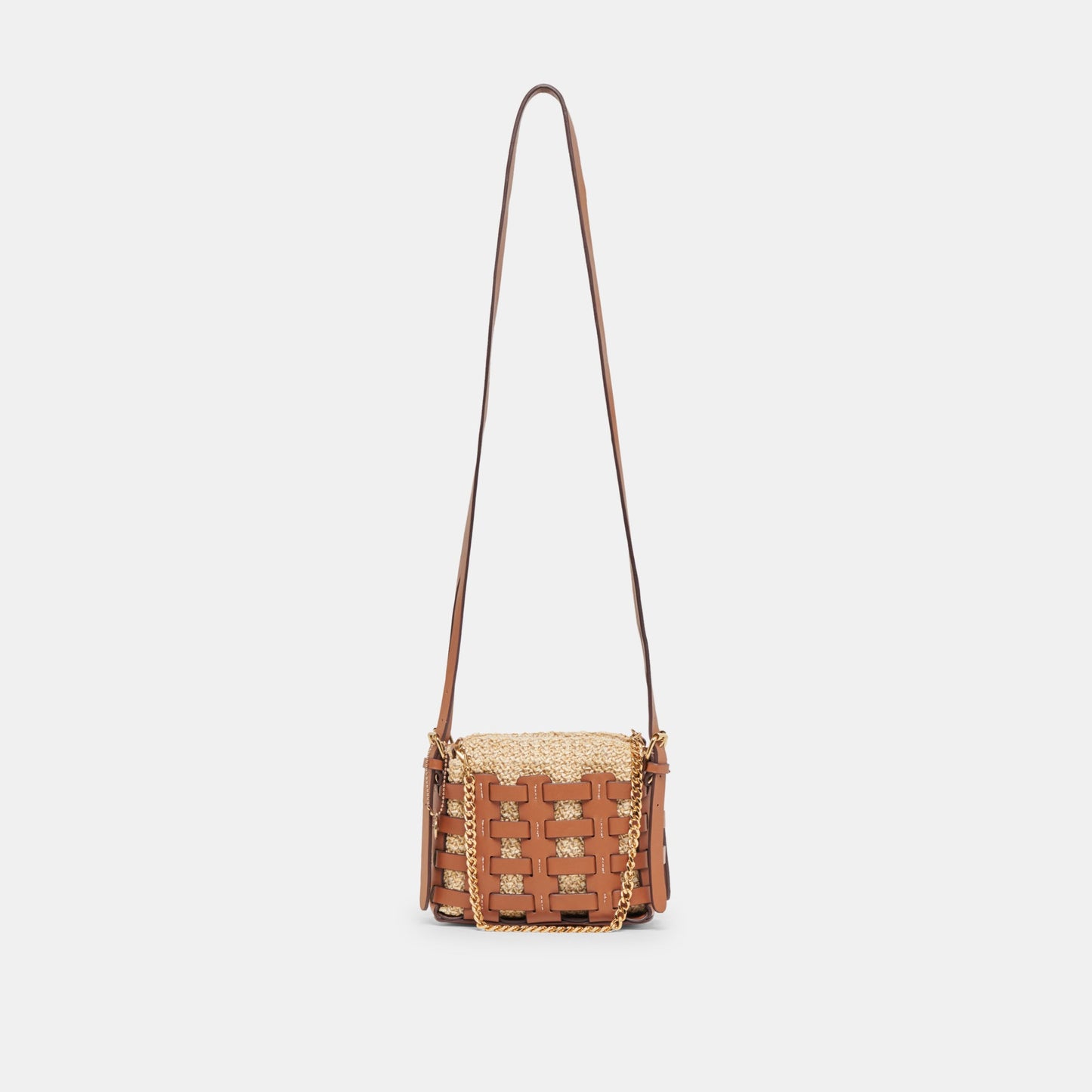 CASSIS CROSSBODY SADDLE NATURAL RAFFIA
 – Dolce Vita