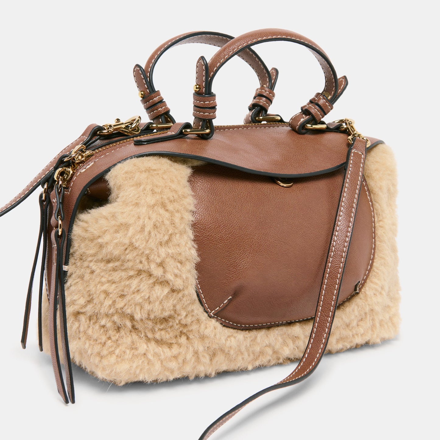 Luna Brown Multi Stella Crossbody