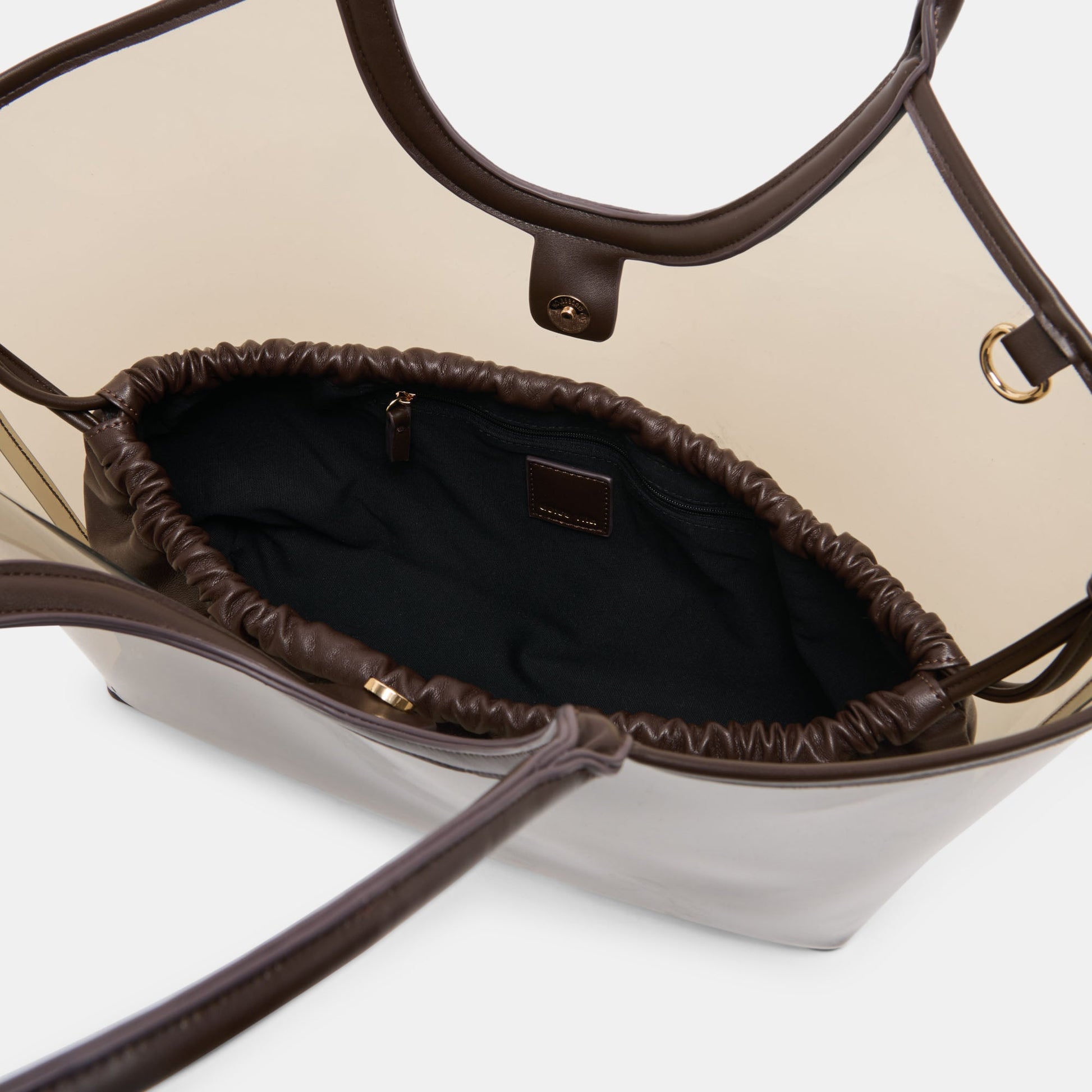 GISELLE Smoke Jelly Tote Shoulder Bag