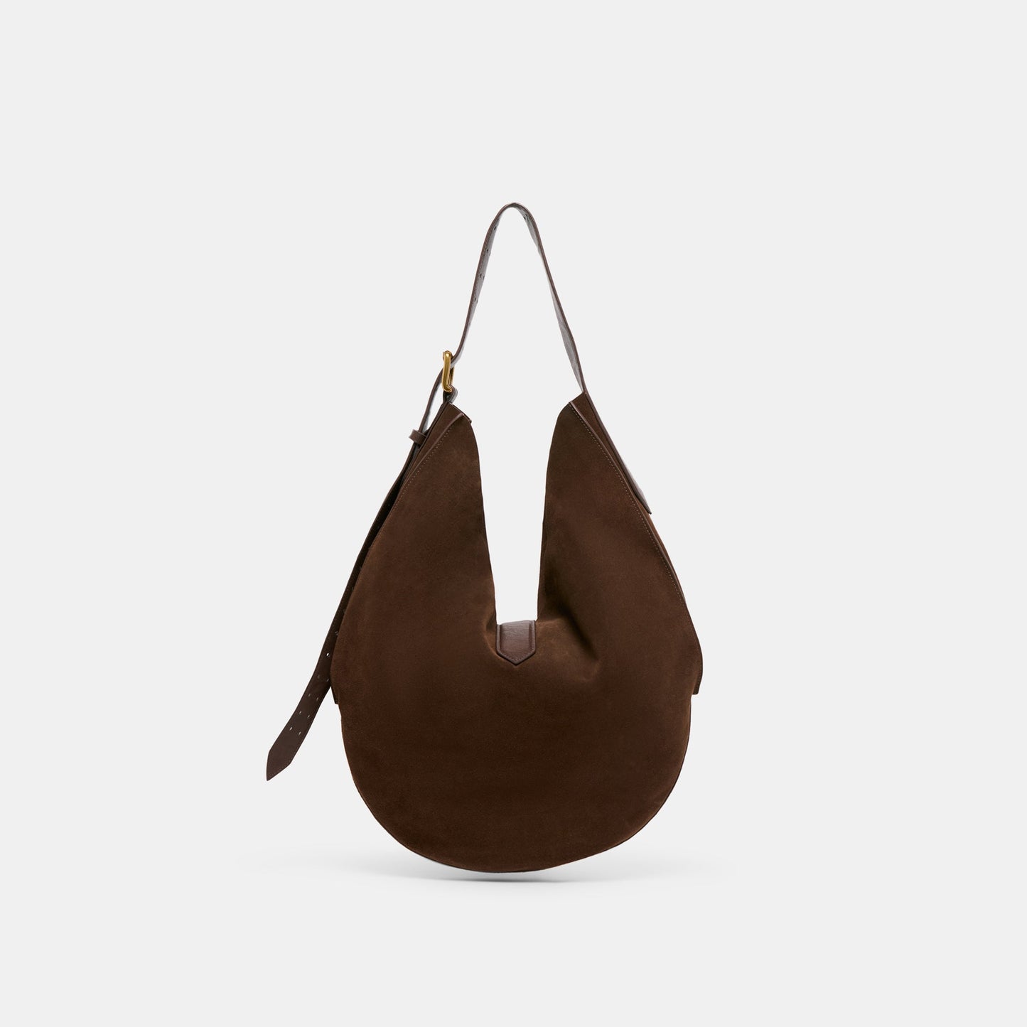 Oakley Chocolate Suede Tote