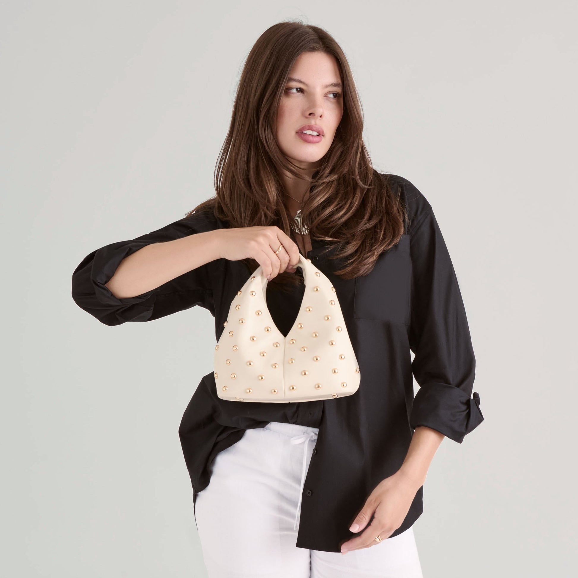 Dahlia Cream Stella Handbag
