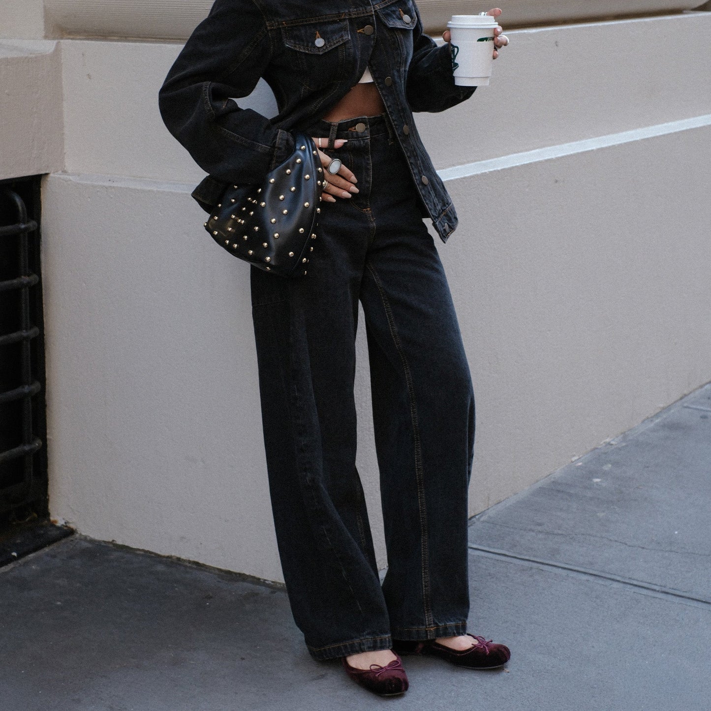 Dahlia Black Stella Handbag