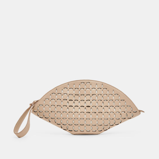 ISOLDE CLUTCH BEIGE STELLA
 – Dolce Vita