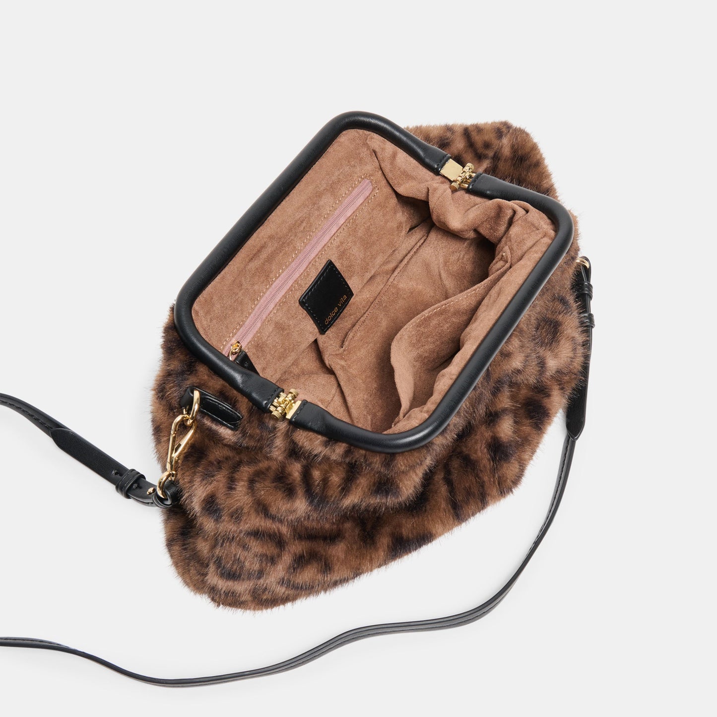 Ramona Leopard Plush Mesh