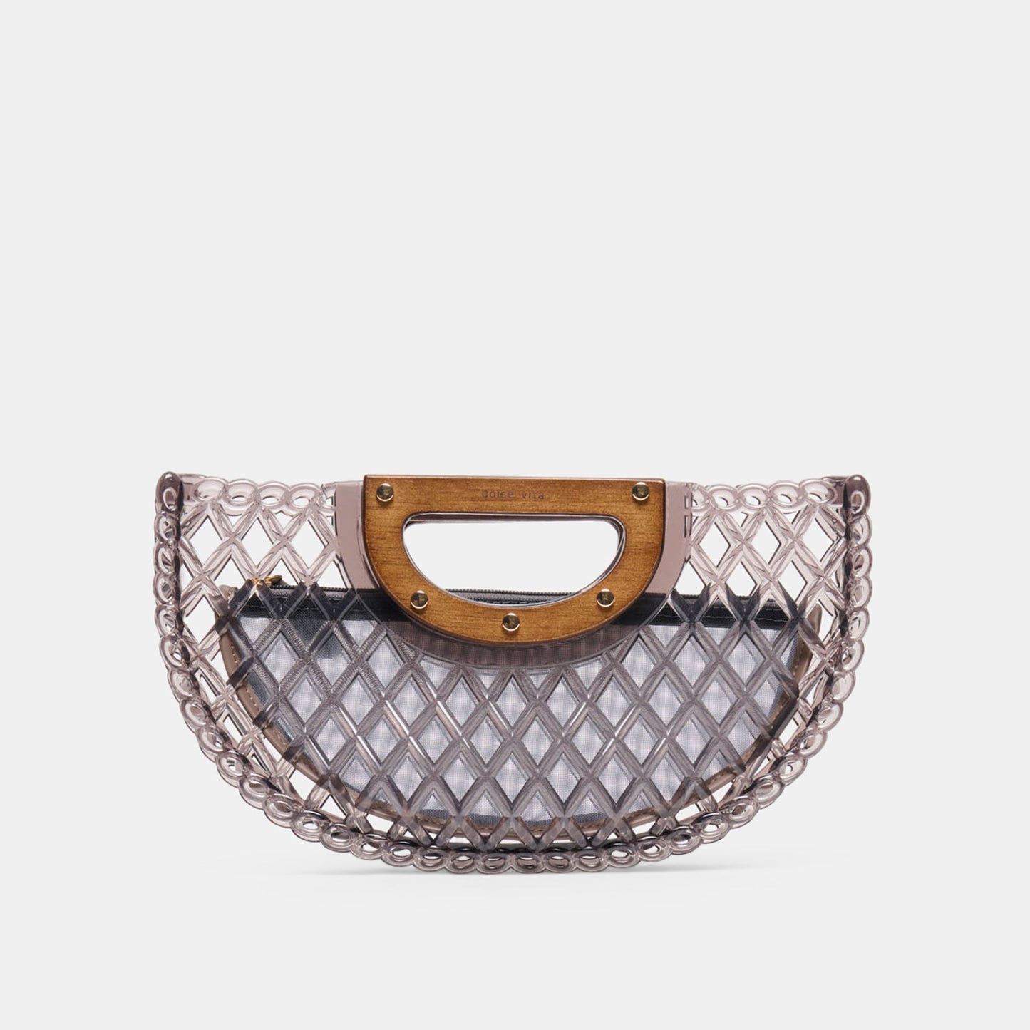 Solandra Smoke Jelly Clutch
