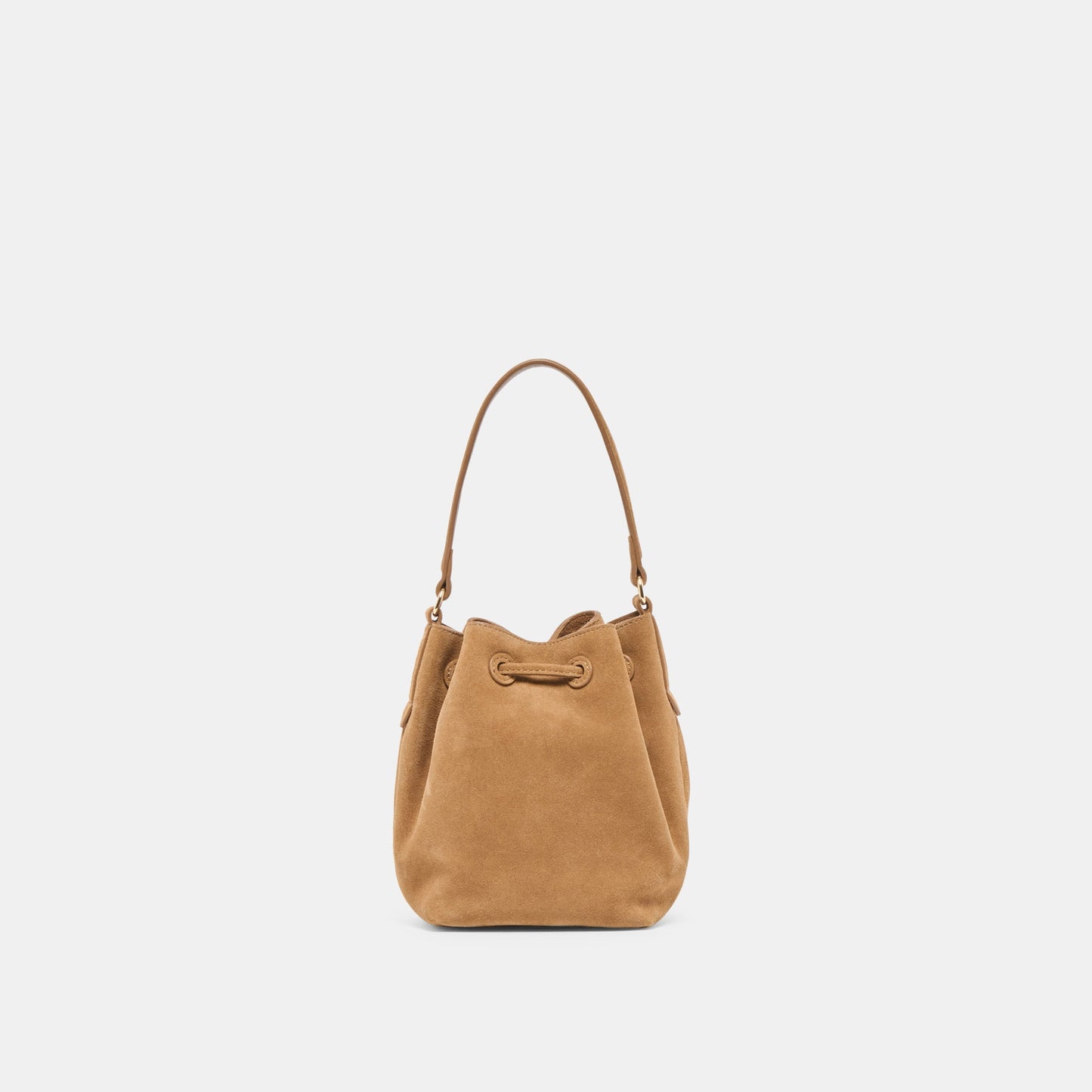 Amaru Brown Suede Crossbody
