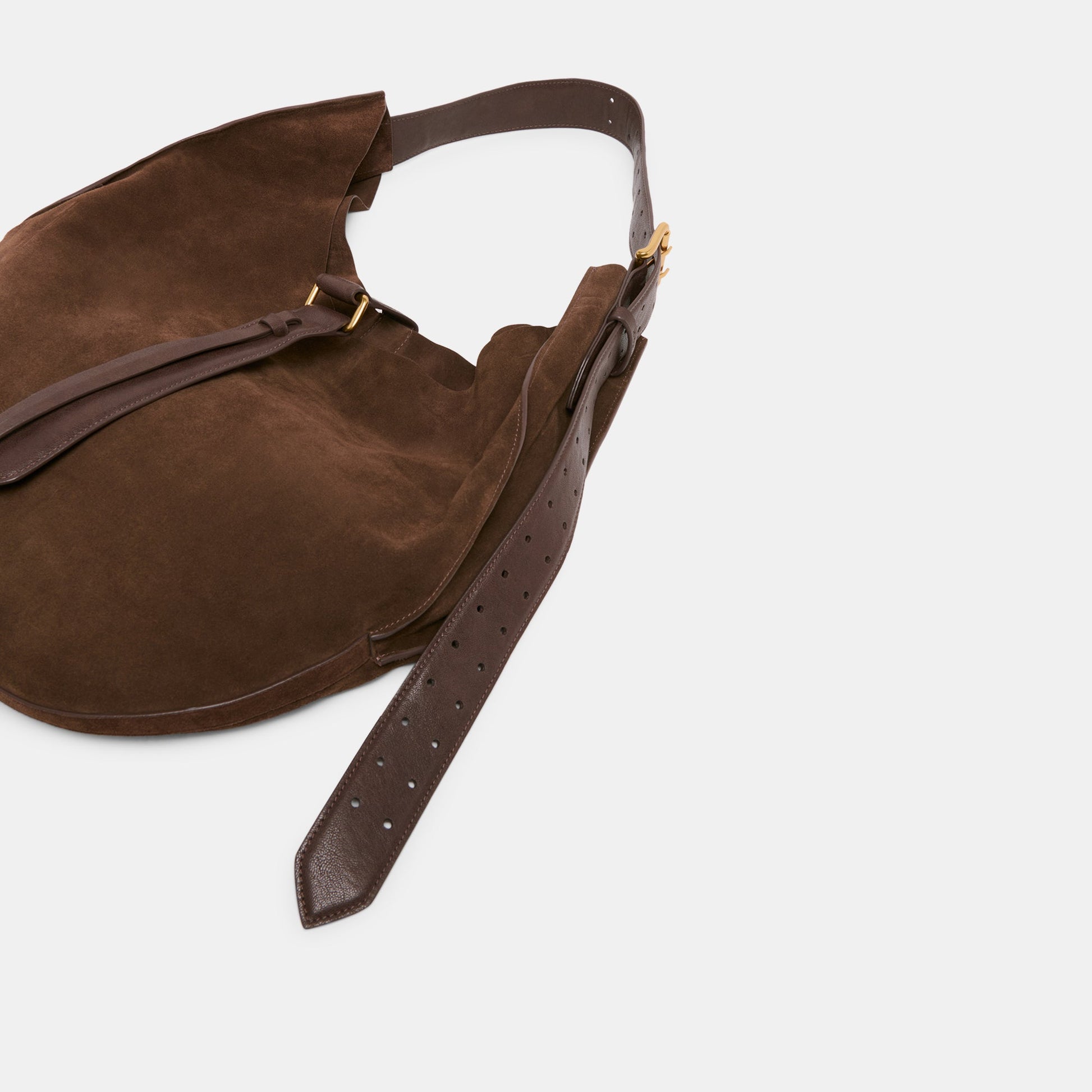 Oakley Chocolate Suede Tote