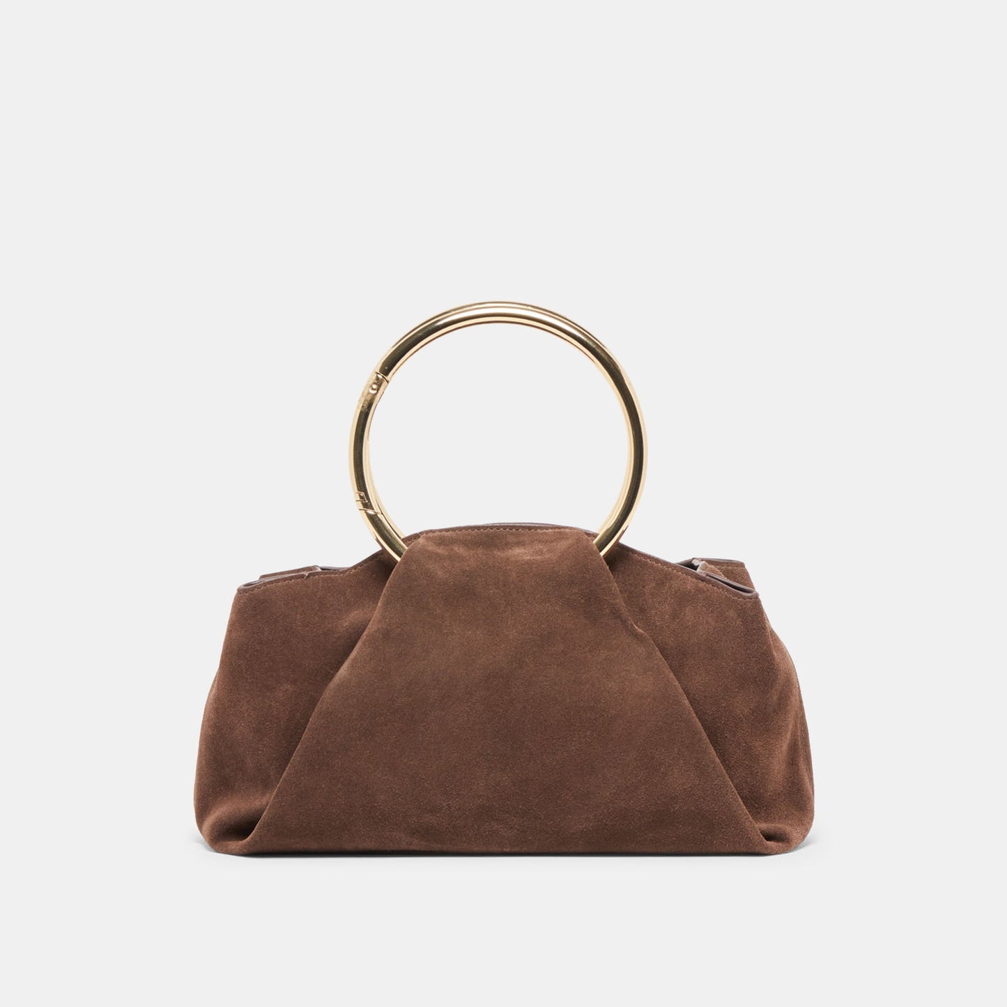 Channing Espresso Suede Handbag