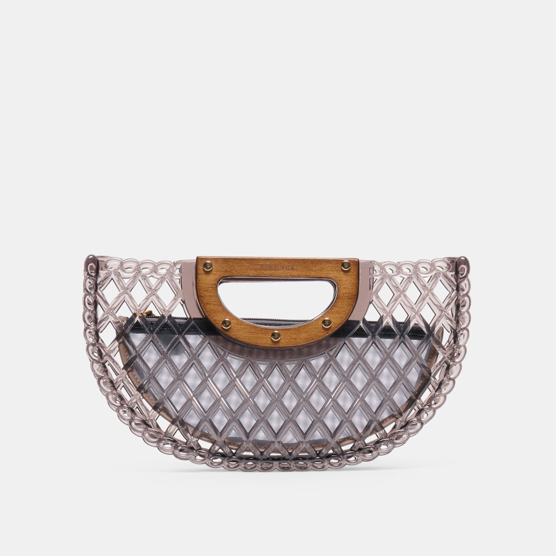 Solandra Smoke Jelly Clutch