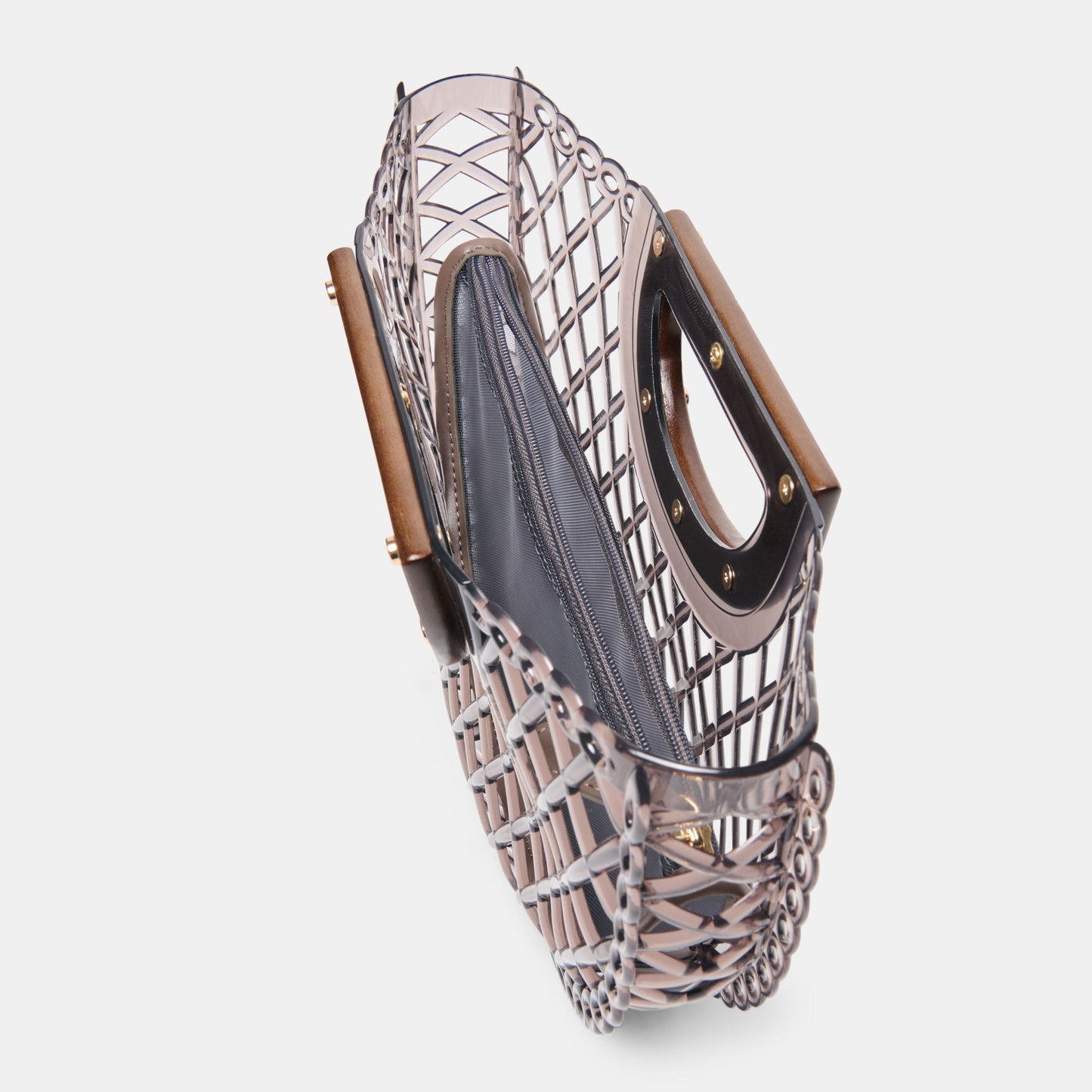 Solandra Smoke Jelly Clutch