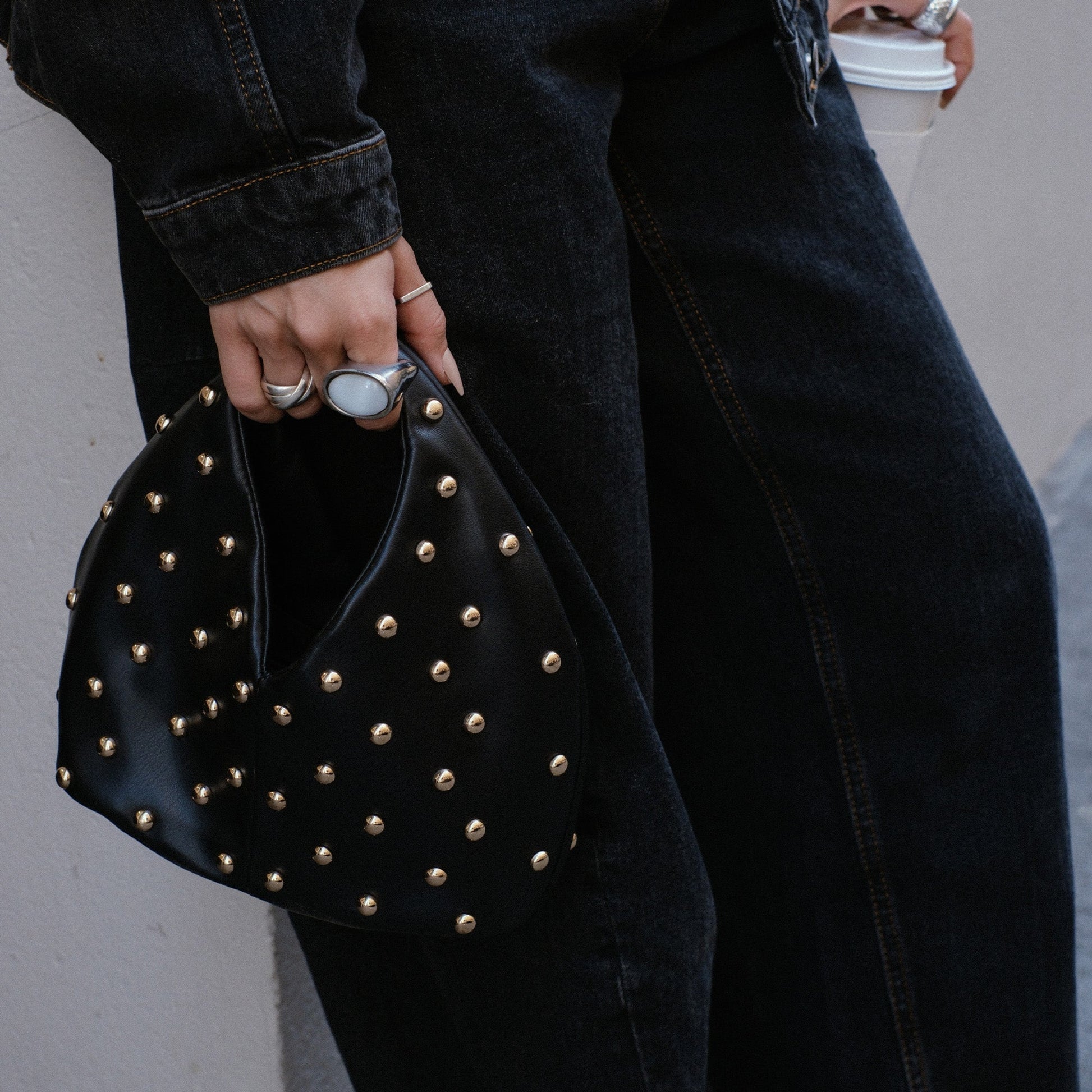 Dahlia Black Stella Handbag