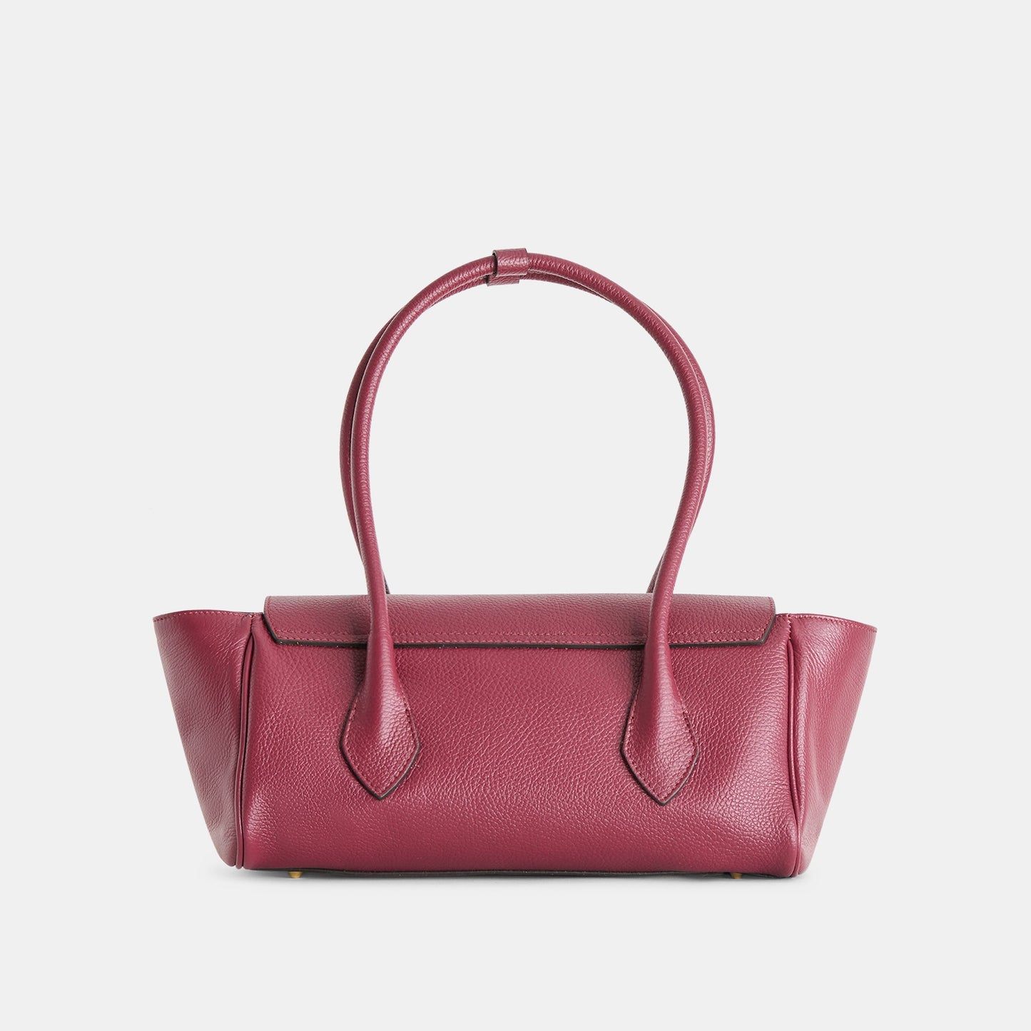 IRENE SHOULDER BAG BORDEAUX LEATHER
 – Dolce Vita