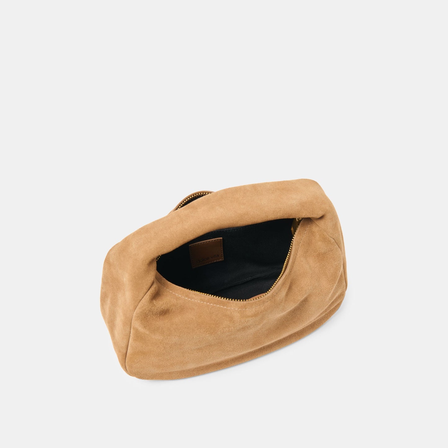 Frankie Brown Suede Handbag