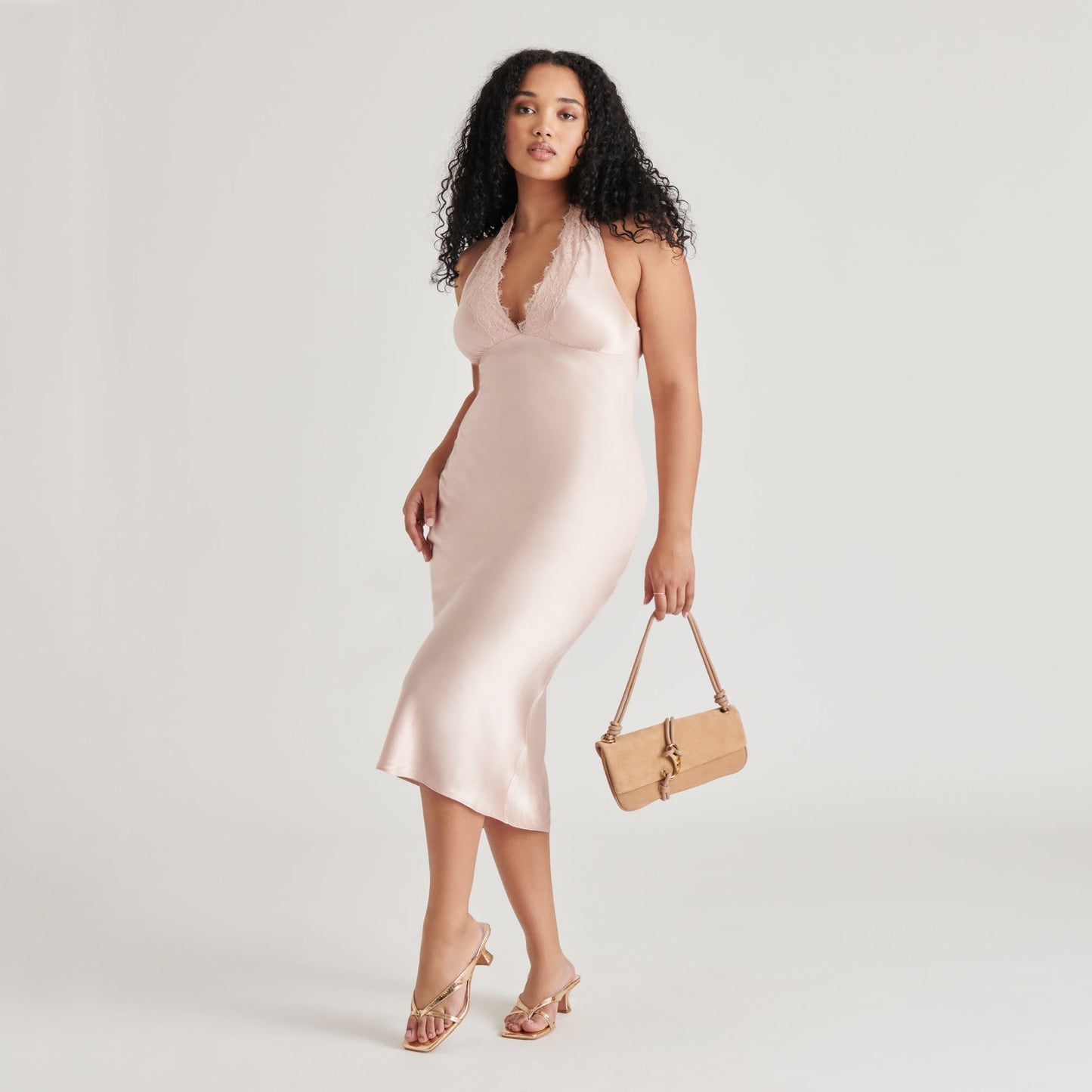 ALICE SHOULDER BAG BEIGE SUEDE
 – Dolce Vita