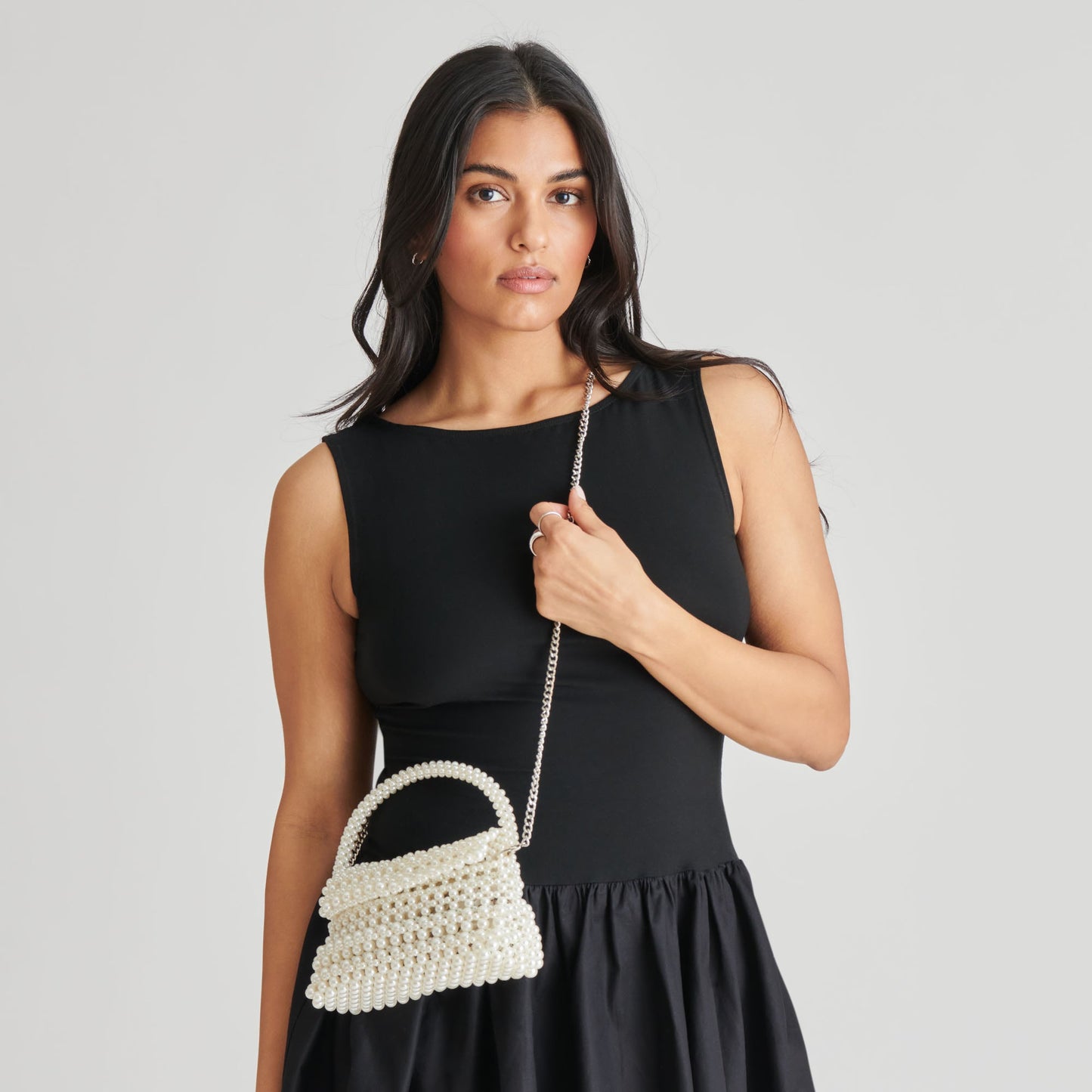 Elloise Handbag in Pearl - Dolce Vita Stylish Purse