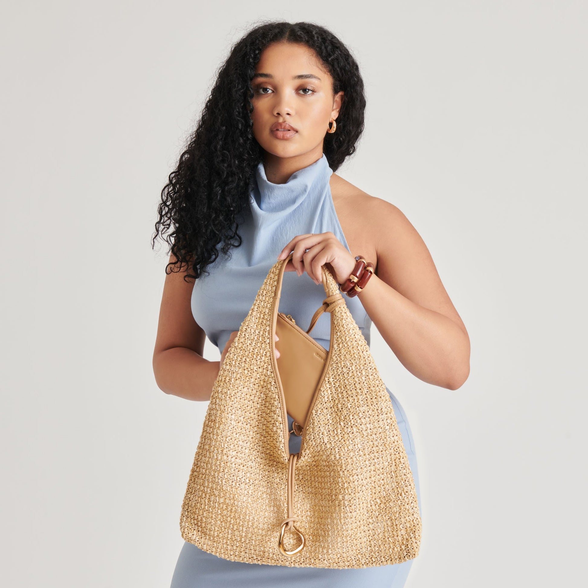 MISSIE TOTE NATURAL RAFFIA
 – Dolce Vita