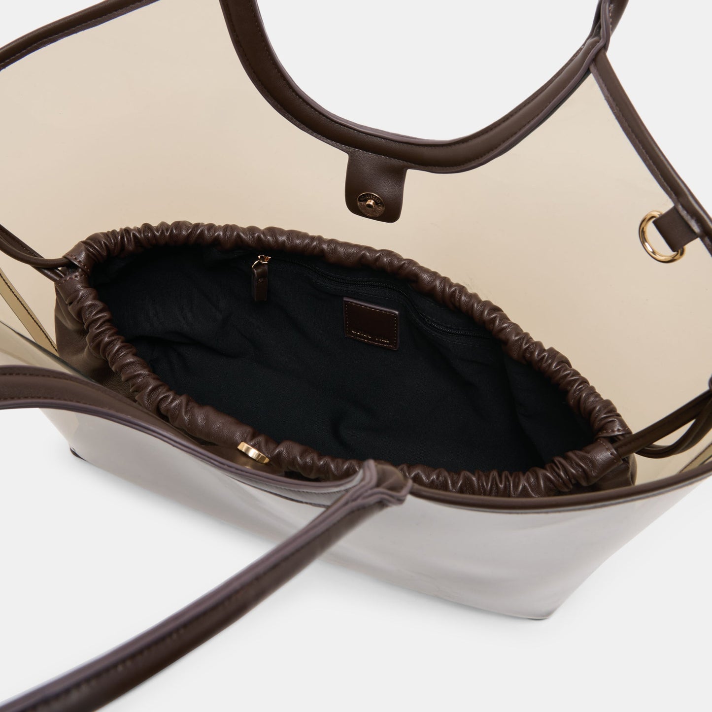 GISELLE Smoke Jelly Tote Shoulder Bag
