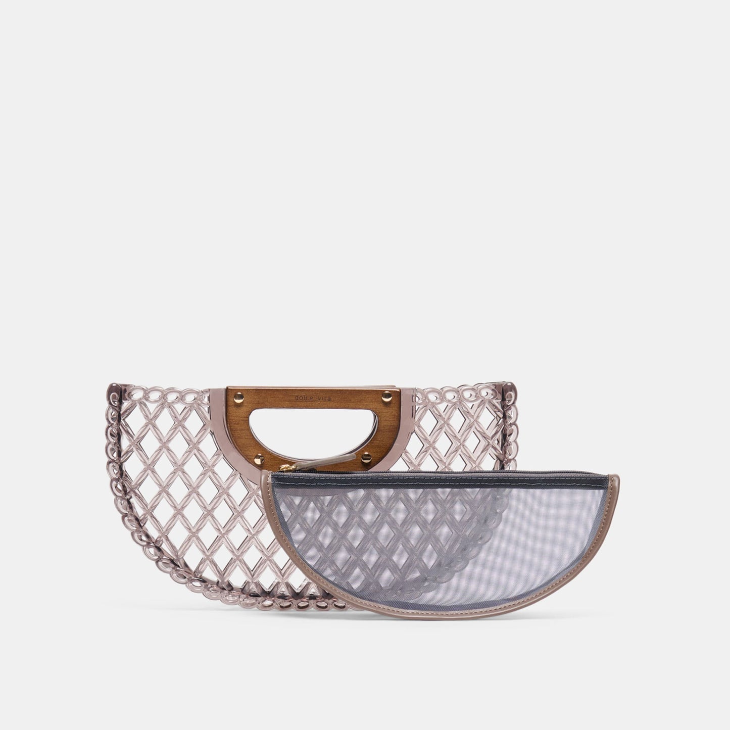 Solandra Smoke Jelly Clutch