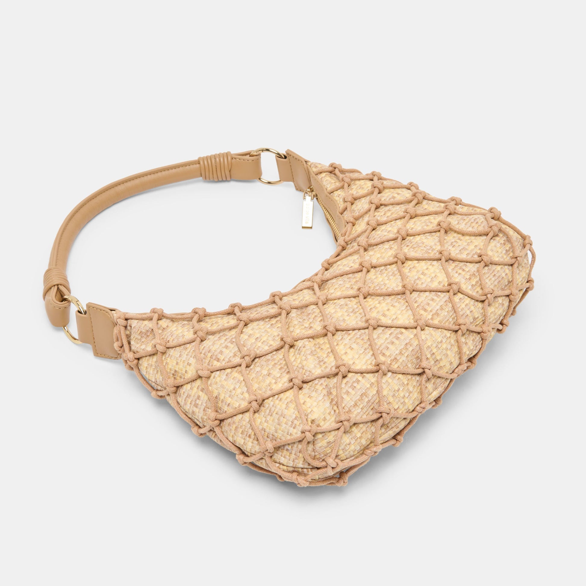 POSITANO SHOULDER BAG NATURAL RAFFIA
 – Dolce Vita
