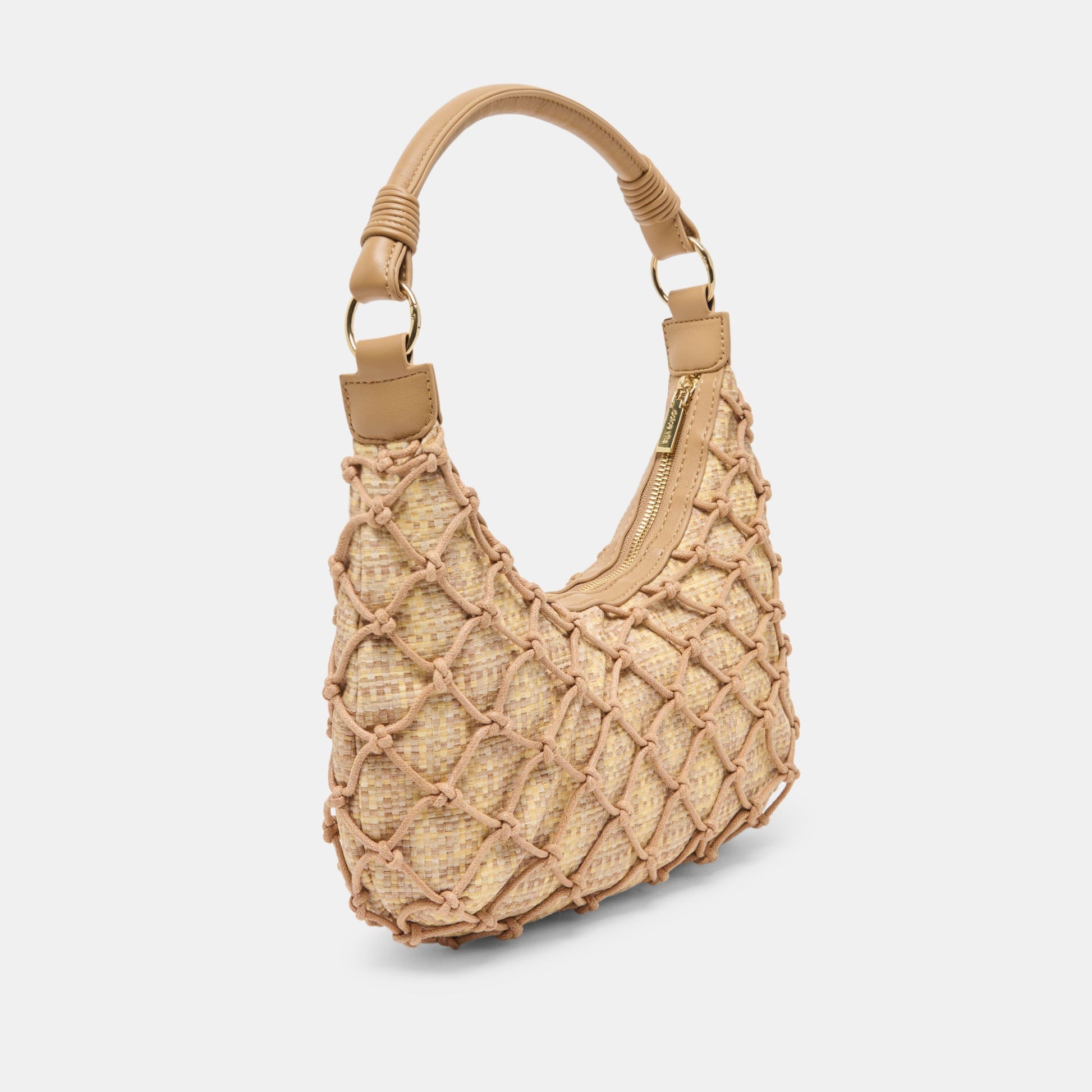 POSITANO SHOULDER BAG NATURAL RAFFIA
 – Dolce Vita