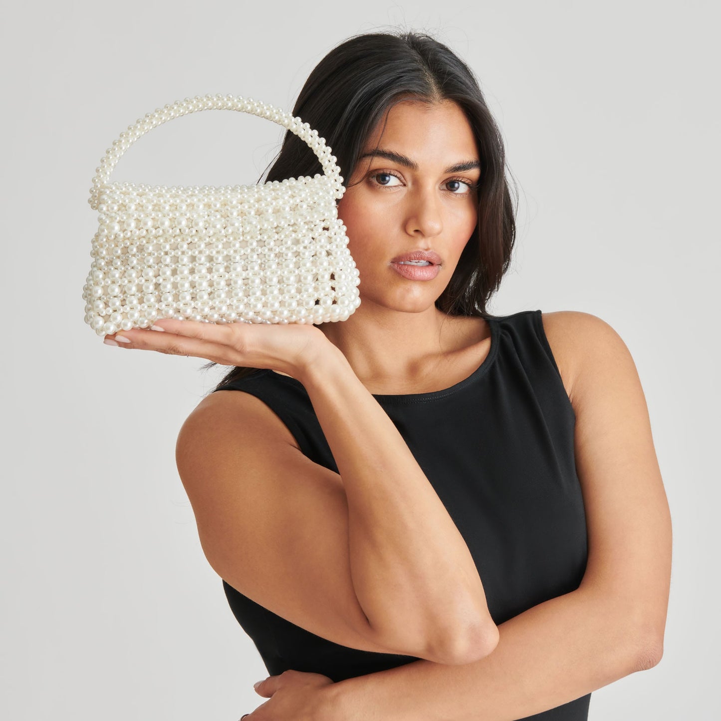 Elloise Handbag in Pearl - Dolce Vita Stylish Purse