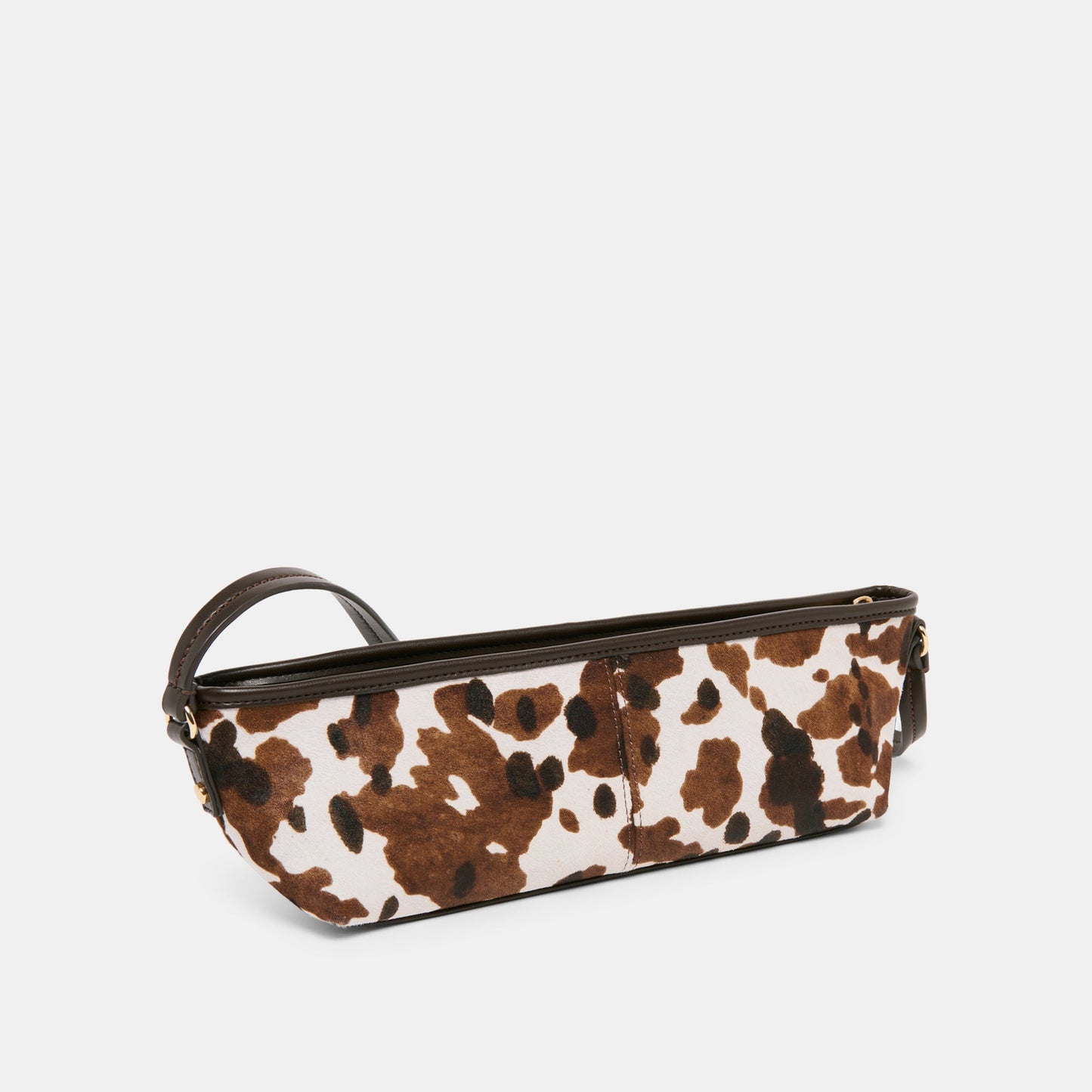 Savaii Cocoa Calf Hair Shoulder Bag