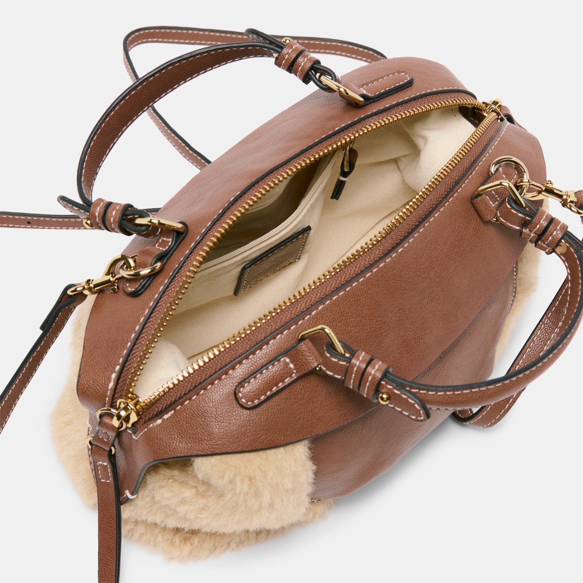 Luna Brown Multi Stella Crossbody