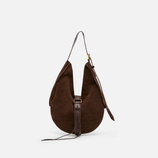 Oakley Chocolate Suede Tote