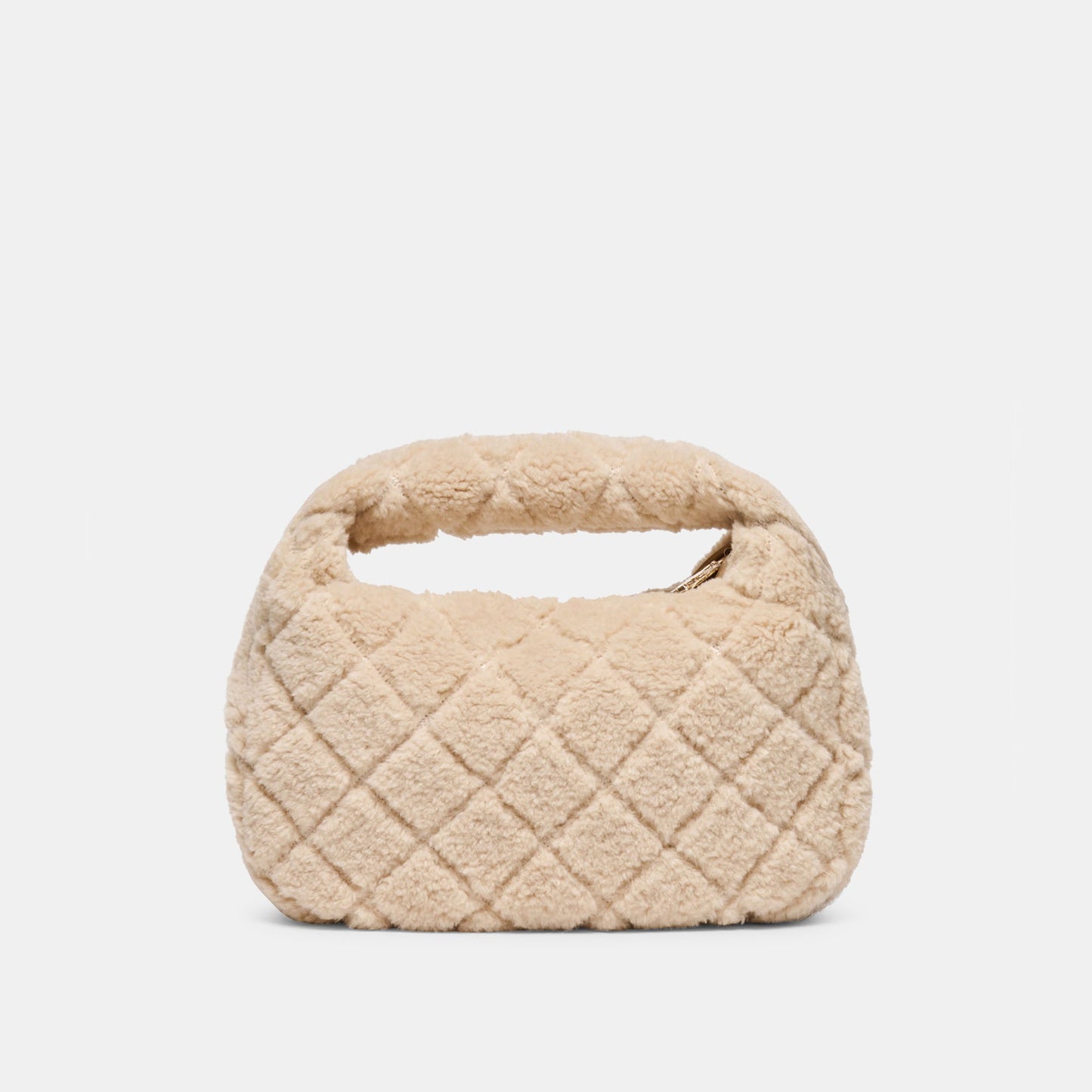 Frankie Natural Plush Handbag