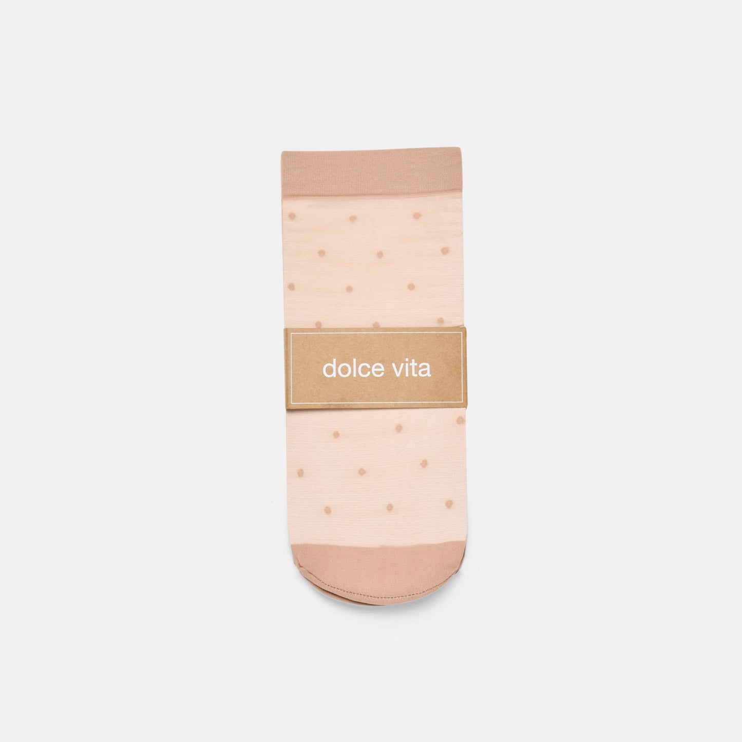 3-Pack Ditsy Dot Blush Sheer Anklet Socks