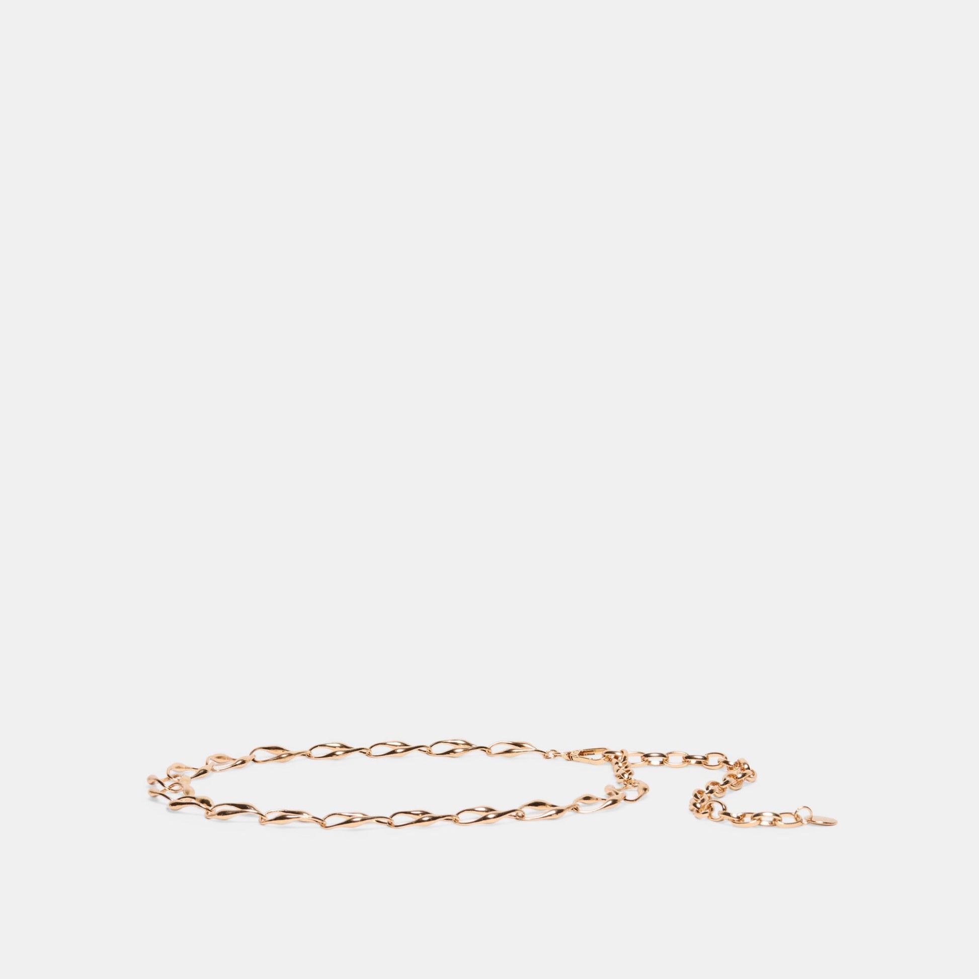 Chain Link Gold Belt