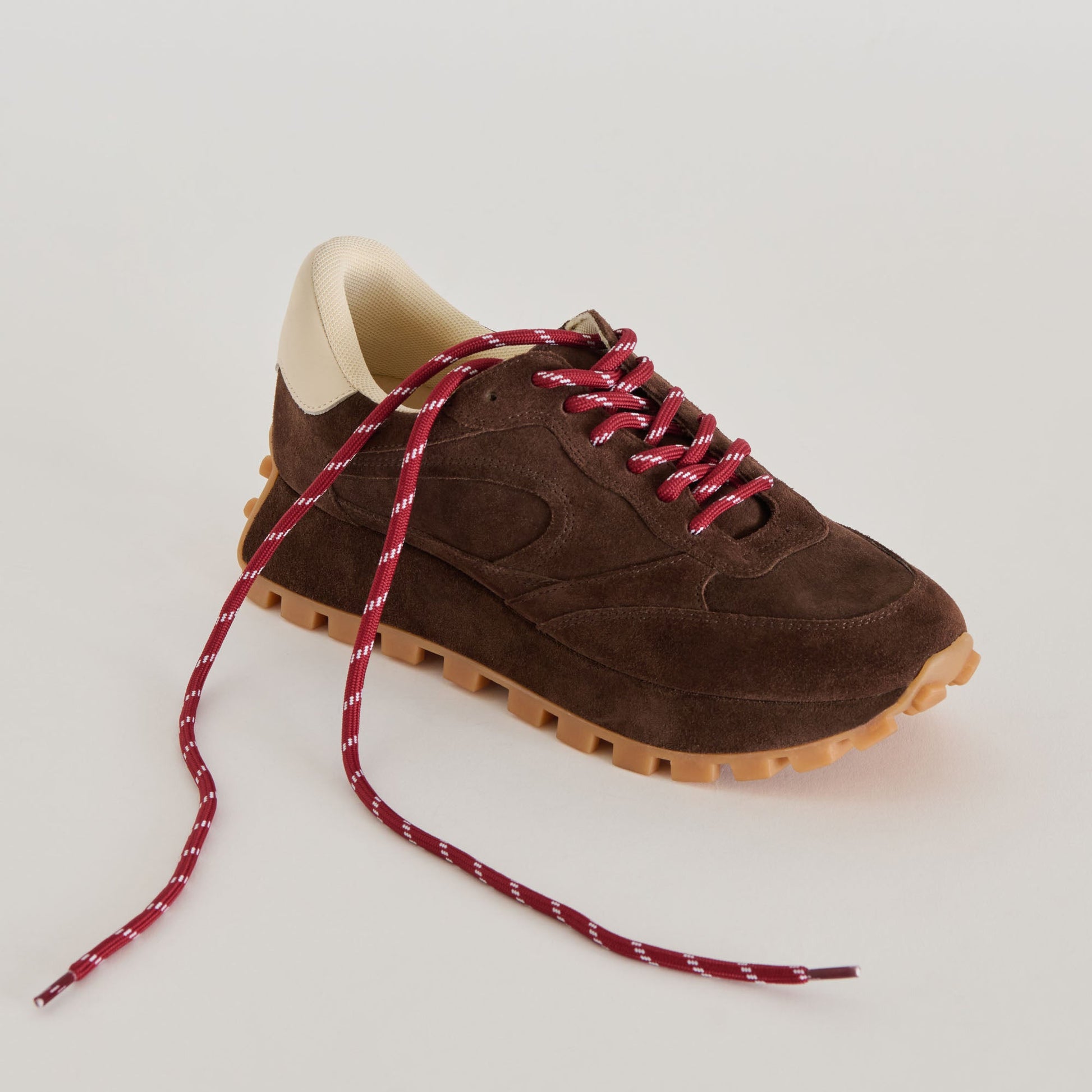 TICK MARK CORD LACE BURGUNDY MULTI
 – Dolce Vita