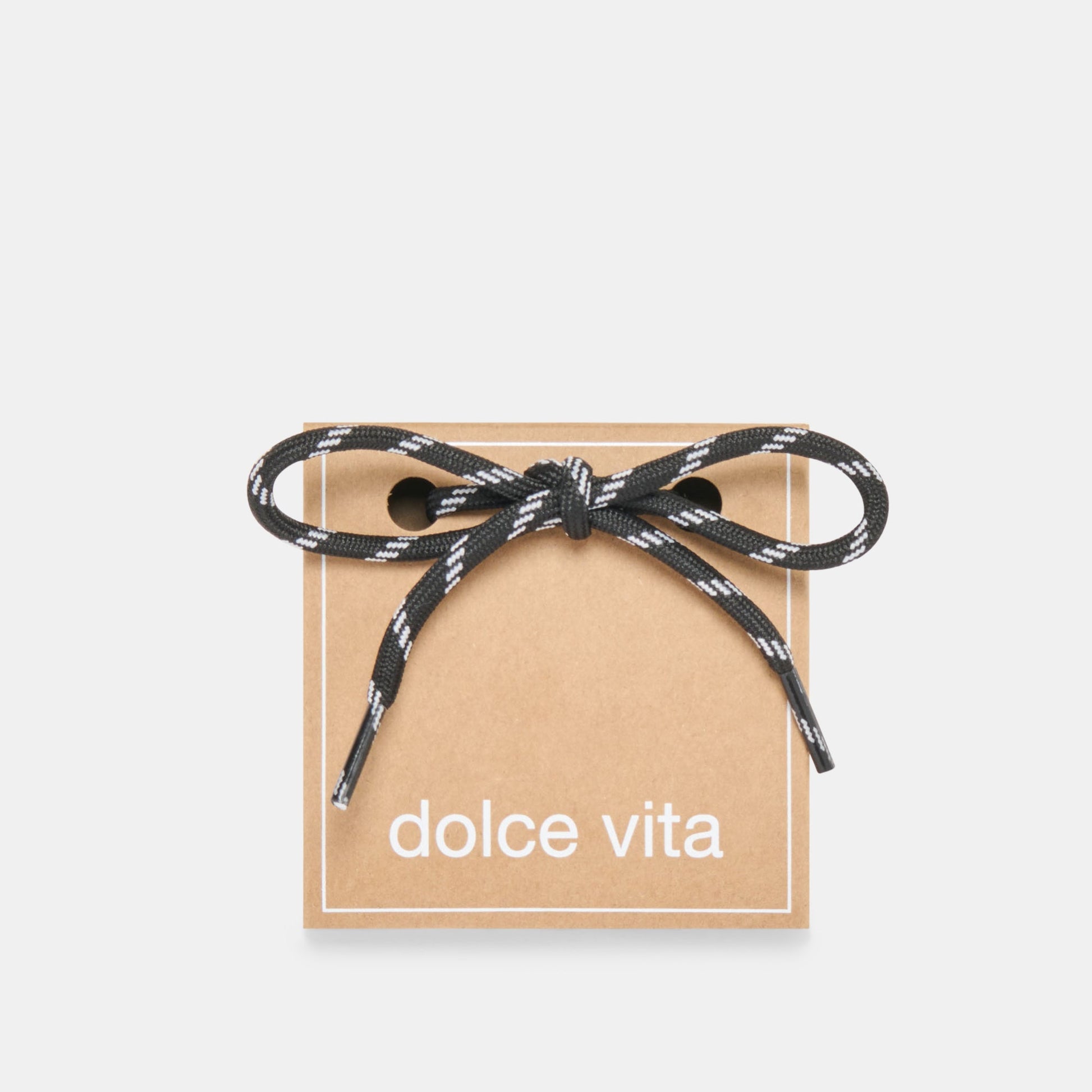 TICK MARK CORD LACE BLACK MULTI
 – Dolce Vita