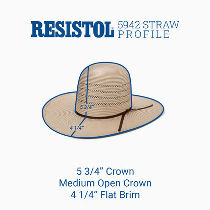 20X 4 Corners Open Crown Cowboy Hat