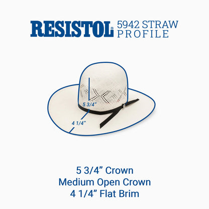 20X Reins Open Crown Cowboy Hat