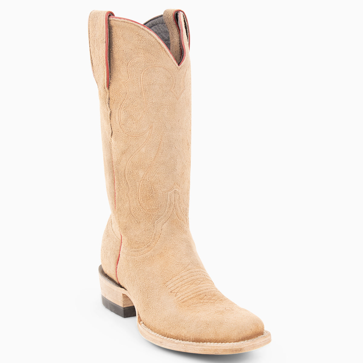 Tan Stonewashed Rough Out - Cutter