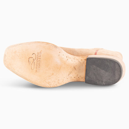 Tan Stonewashed Rough Out - Cutter