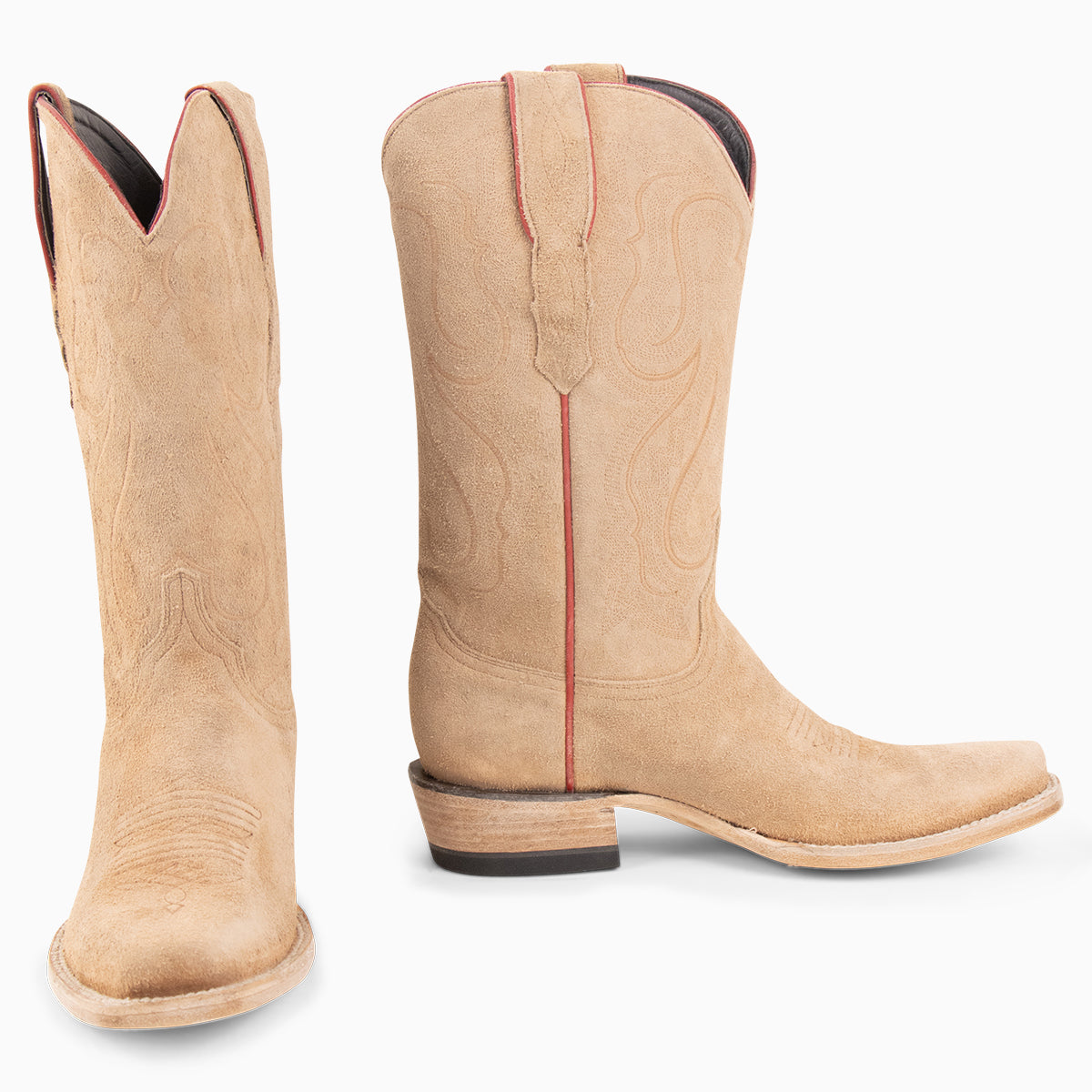 Tan Stonewashed Rough Out - Cutter