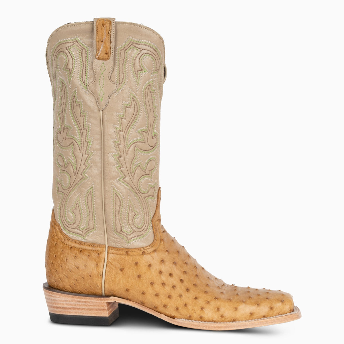 Saddle Tan Full Quill Ostrich - Cutter